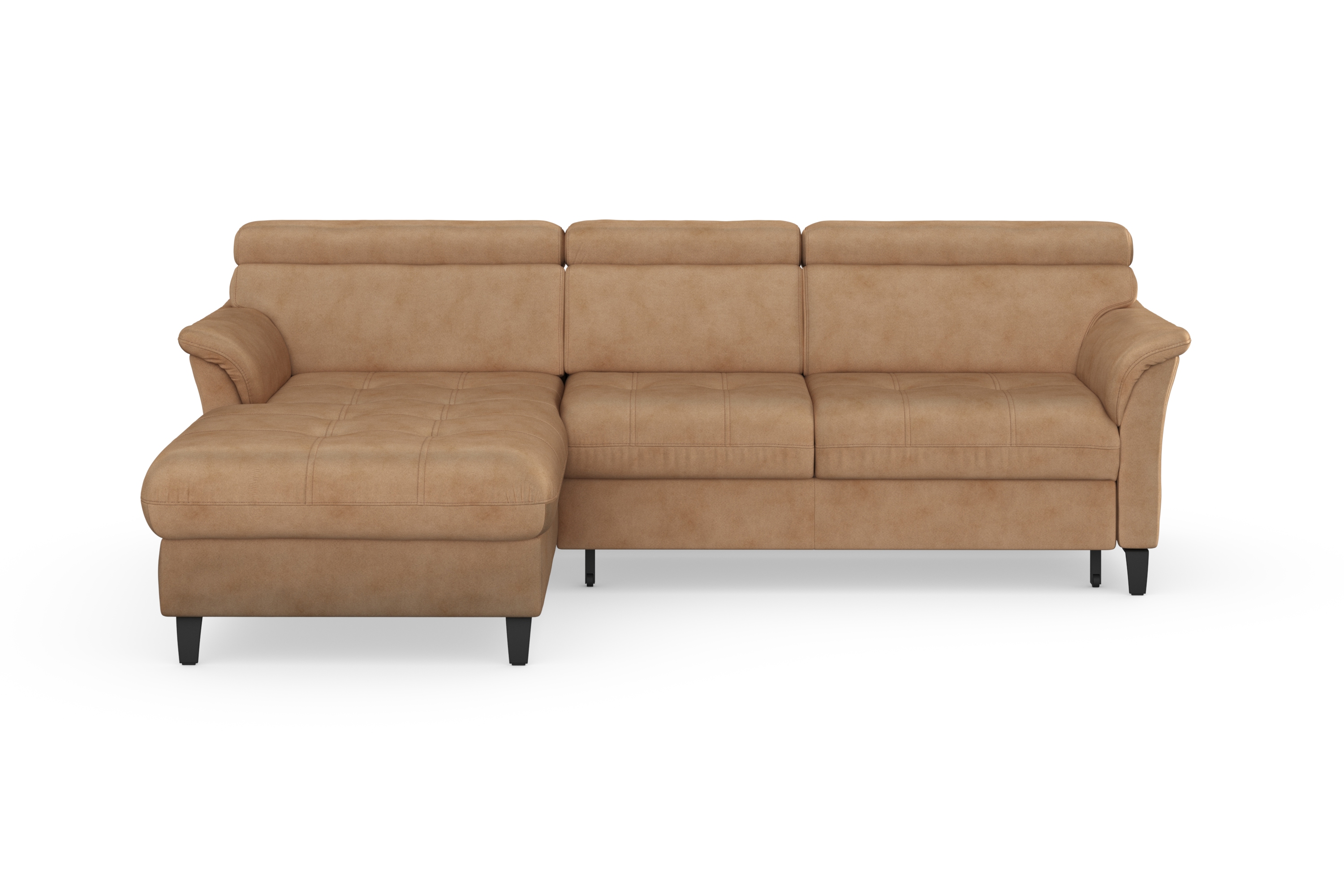 sit&more Ecksofa "Marano L-Form" inklusive Kopfteilverstellung, optional Schlaffunktion & Bettkasten
