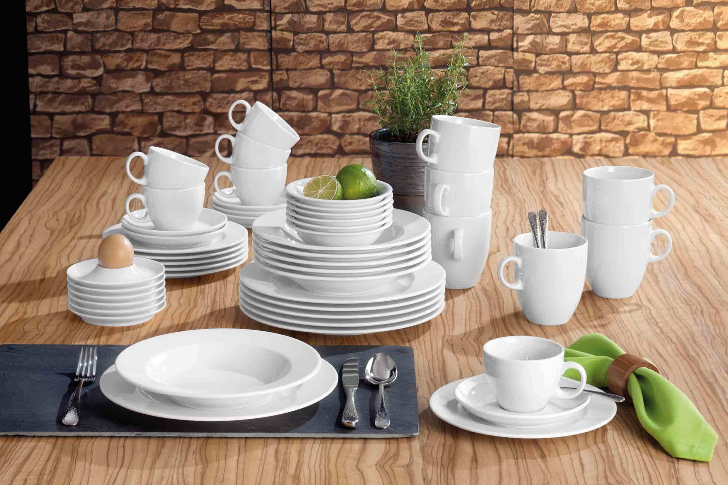 Seltmann Weiden Becher »Becher VIP. 400 ml weiß« Spülmaschinenfest, Mikrowellensicher, Ofenfest