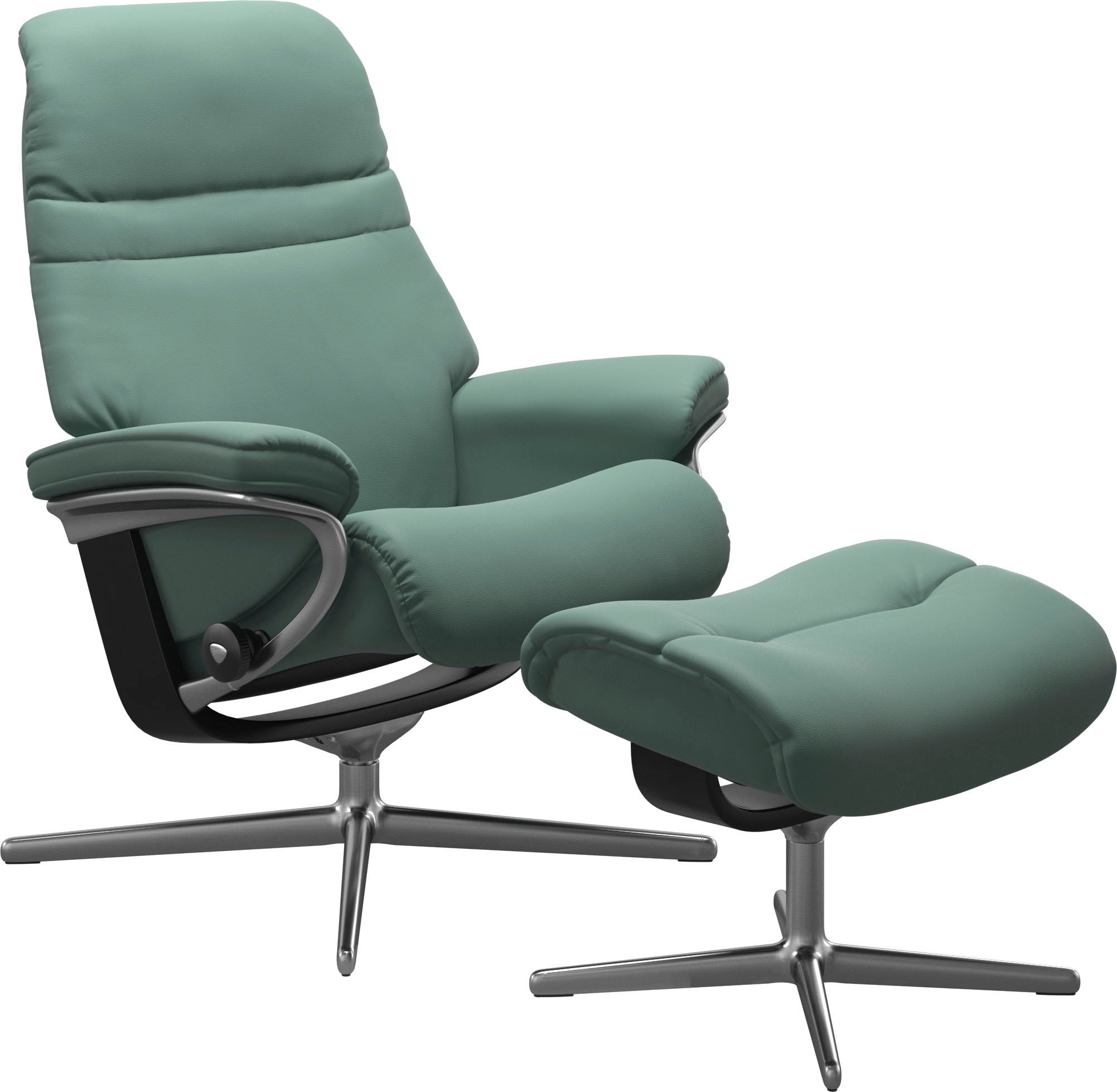 Stressless® Relaxsessel »Sunrise«, mit Cross Base, Größe S, M & L, Holzakzent Schwarz