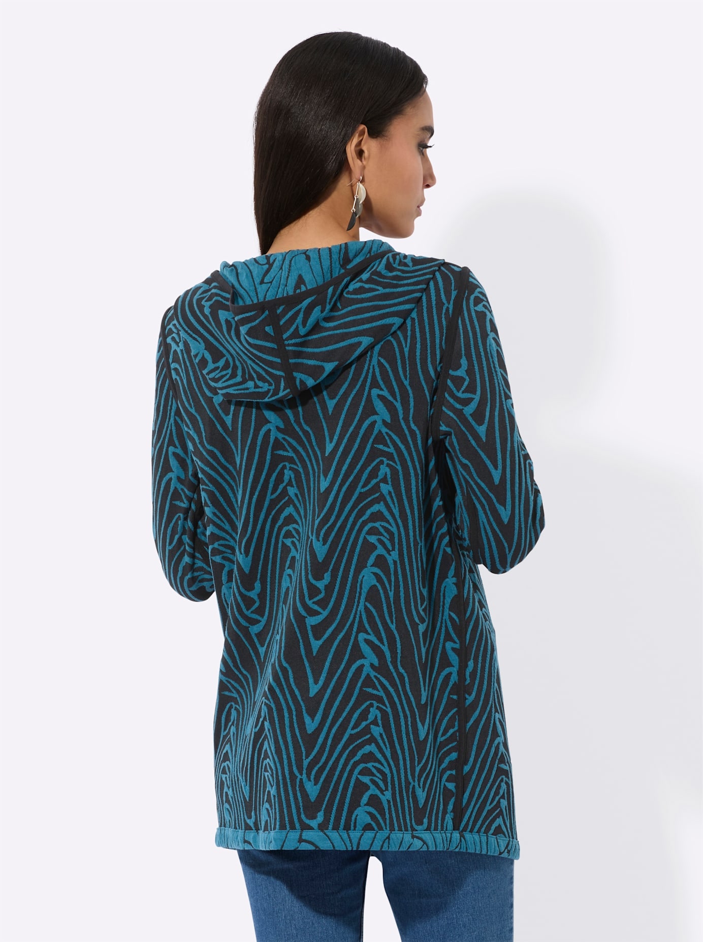 creation L Shirtjacke »Wende-Shirtjacke«, (1 tlg.)