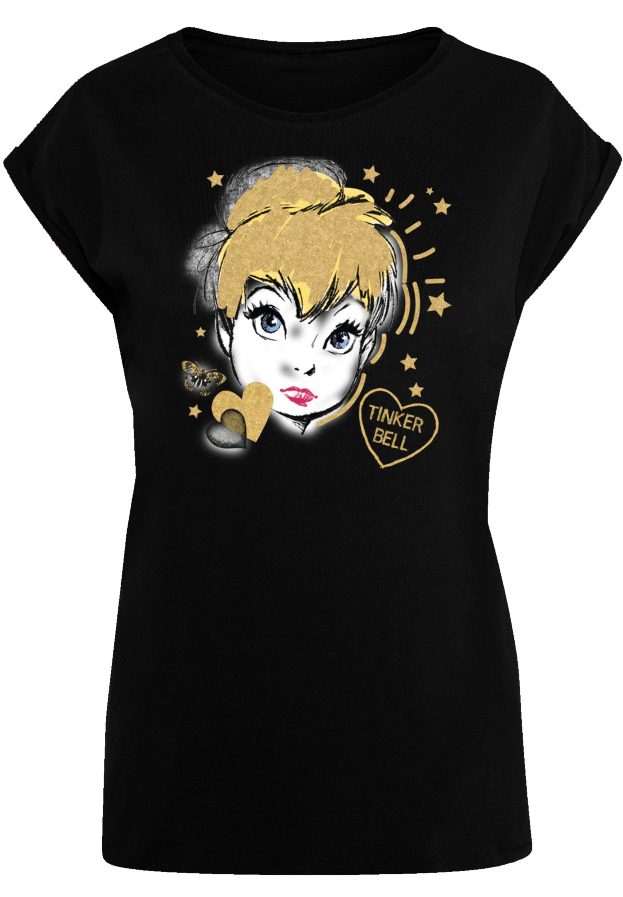 F4NT4STIC T-Shirt »Disney Peter Pan Golden Tink«, Premium Qualität online  kaufen | BAUR