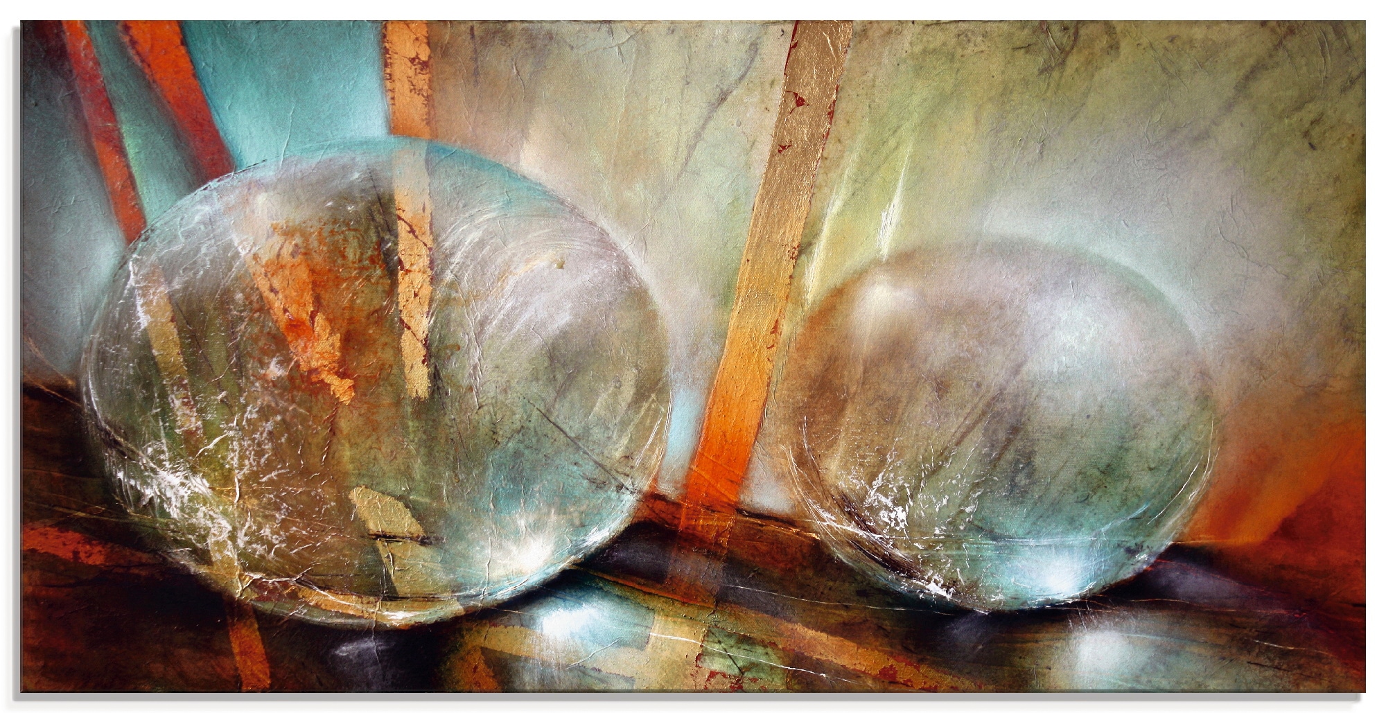 Artland Glasbild "Lichtfänger", Gegenstandslos, (1 St.), in verschiedenen Größen
