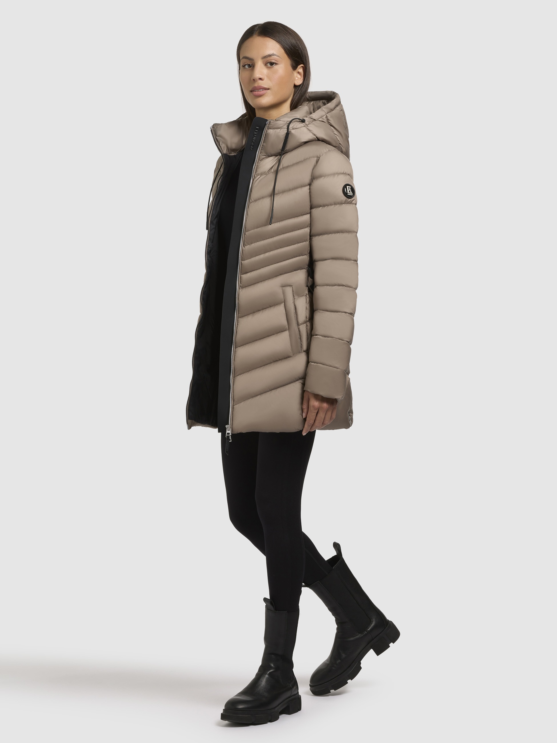 khujo Steppjacke »SELMA«, mit Kapuze