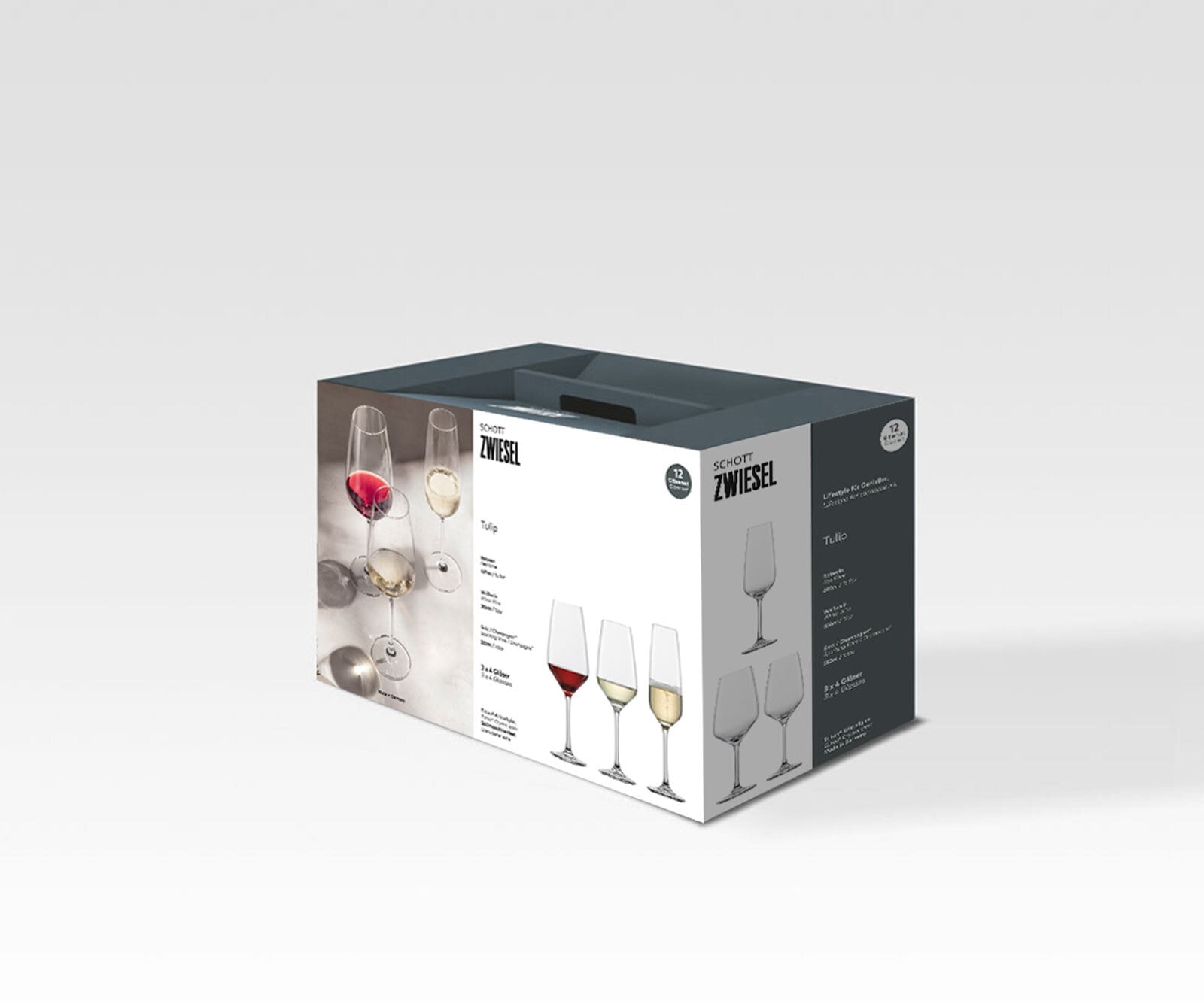 SCHOTT-ZWIESEL Gläser-Set »Gläser-Set Tulip 12er Set transparent« Spülmaschinengeeignet
