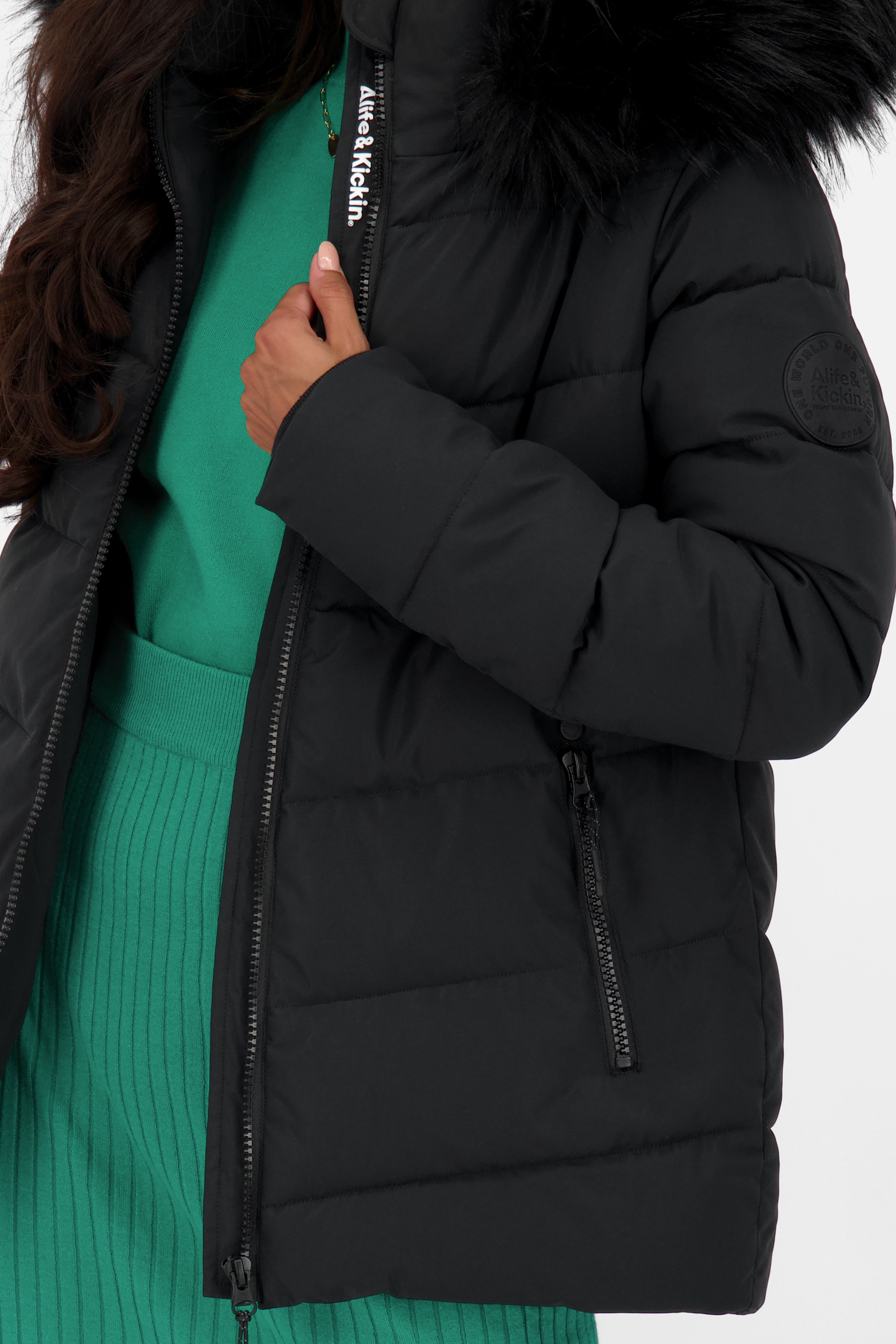 Alife & Kickin Winterjacke »Damen AdelaAK A«
