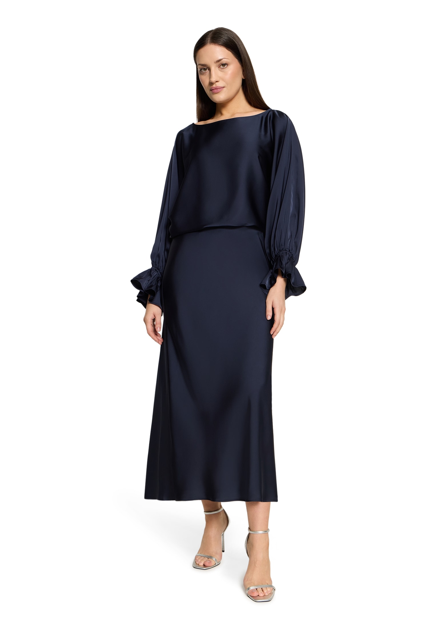 Vera Mont Maxirock »Damen wadenlang« Material