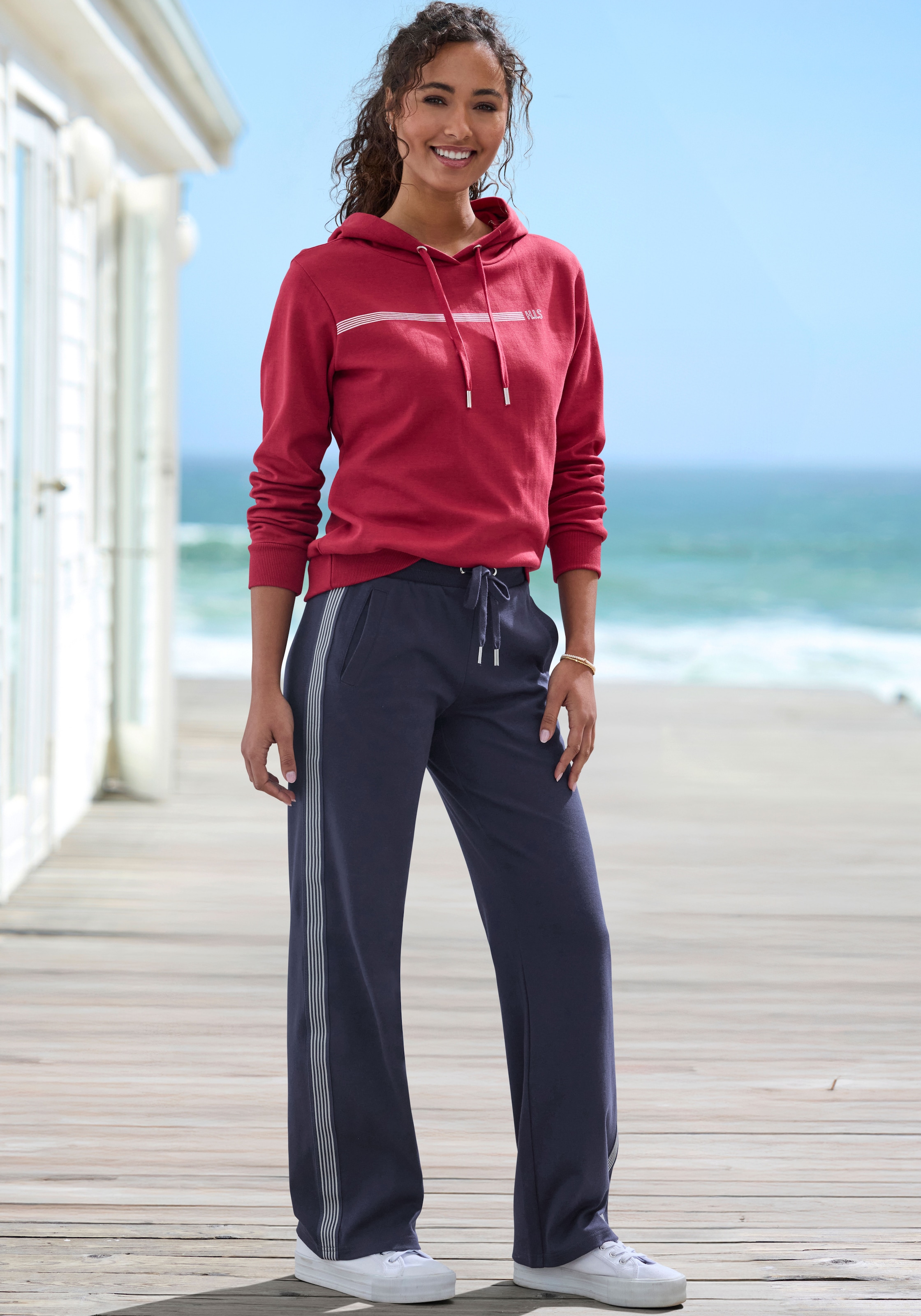 H.I.S Relaxhose, mit seitlichen Streifendesign