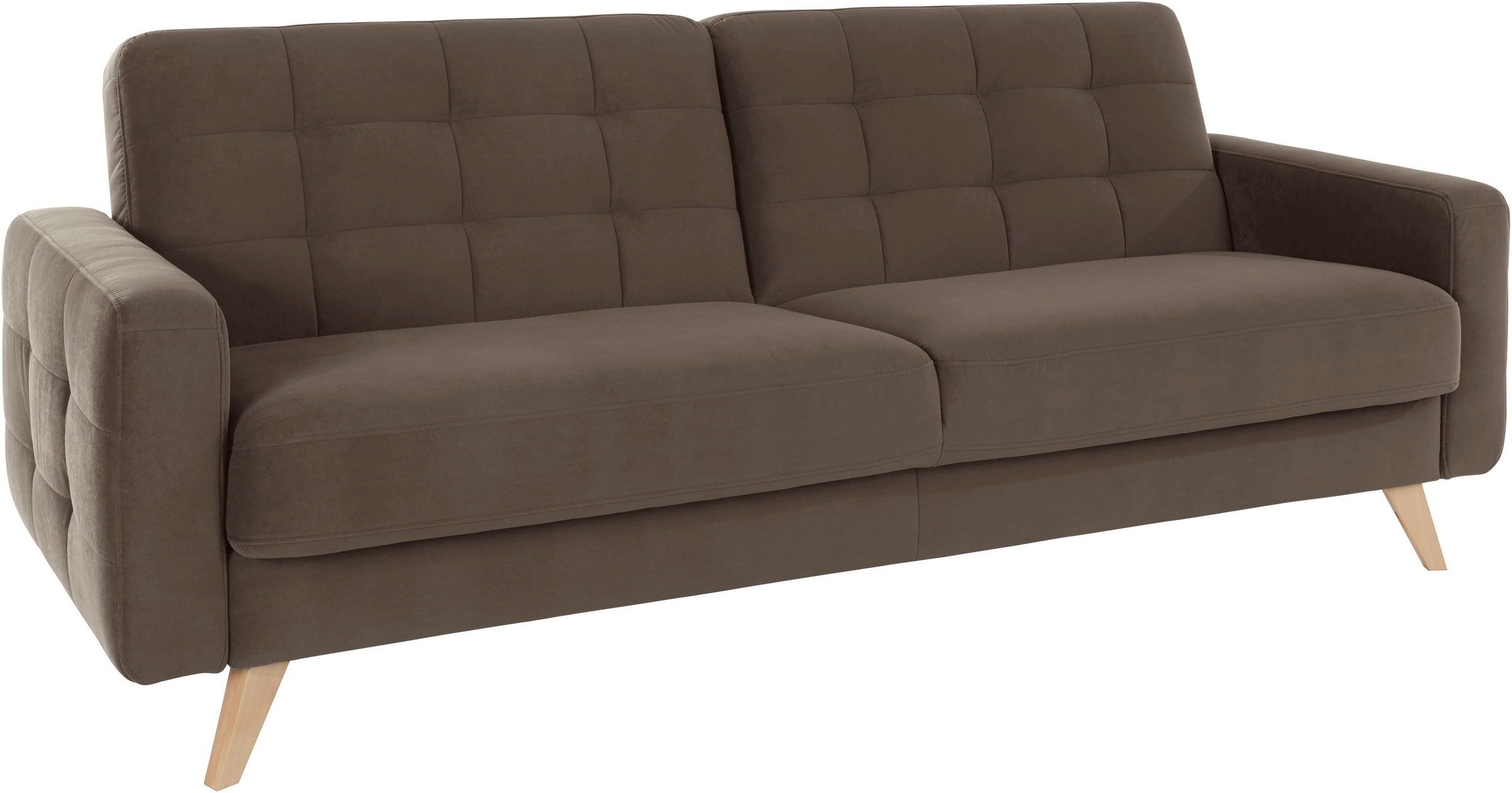 exxpo - sofa fashion 3-Sitzer "Nappa, kompakt und komfortabel, bequem, zeit günstig online kaufen