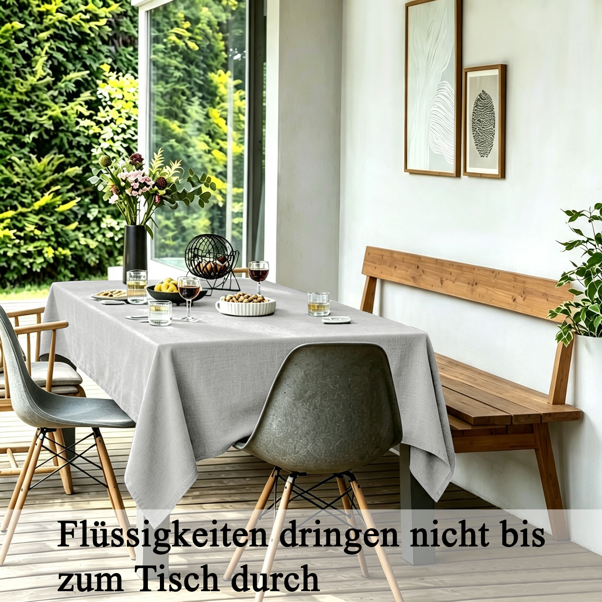 OTTO home "Ozzie in eckig und rund" Formstabil & pflegeleicht, eckig oder rund, Dekoration