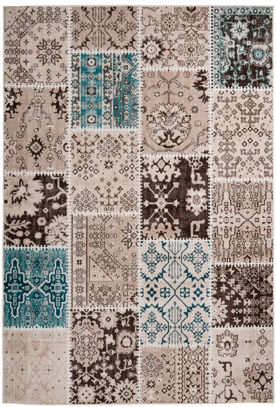 me gusta Teppich »Ariya 425«, rechteckig, 6 mm Höhe, Flachflor, gekettelt, Wohnzimmer