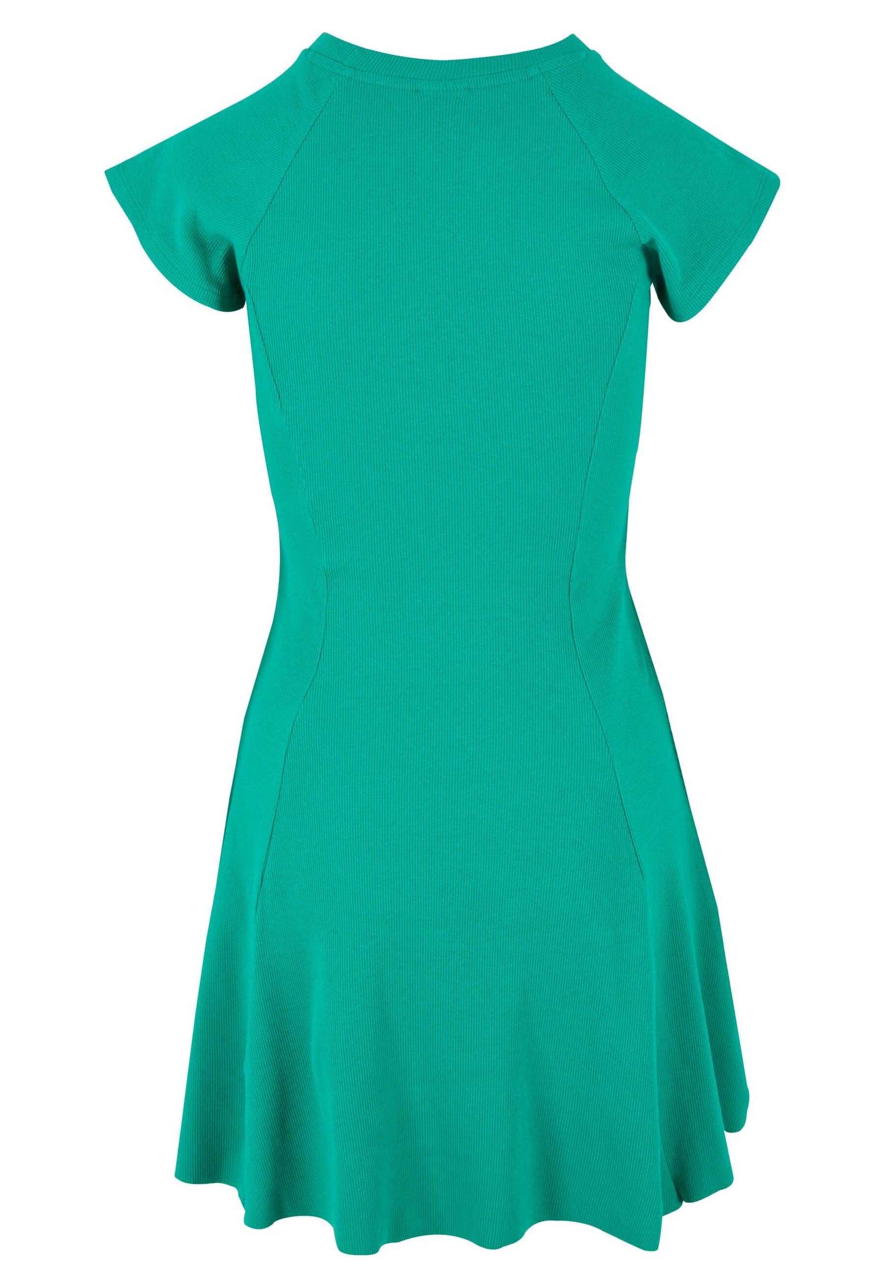 URBAN CLASSICS Shirtkleid »Urban Classics Damen Ladies Skater Rib Dress« 1 Stk. tlg.