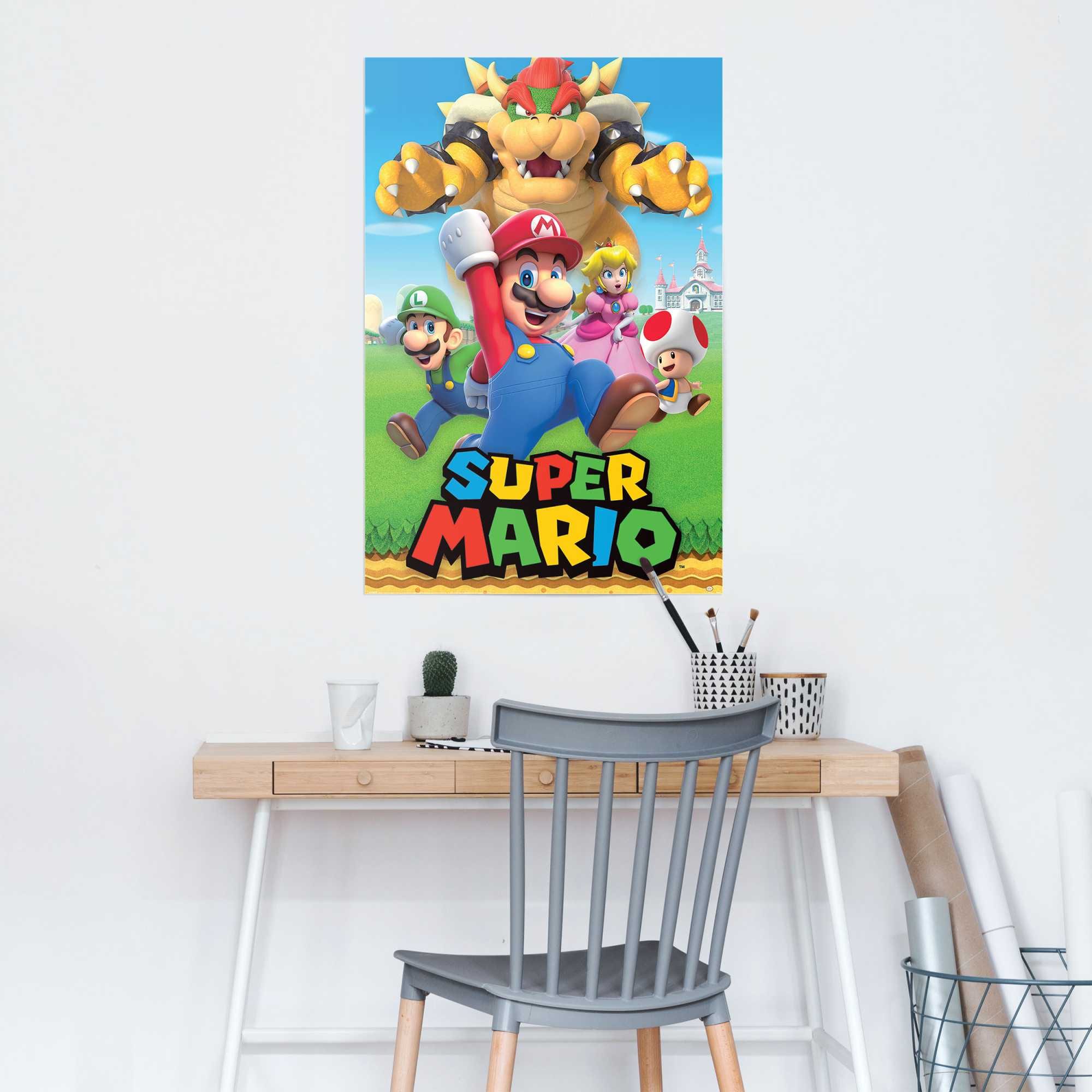 Reinders! Poster »Super Mario - Karakter Montage...