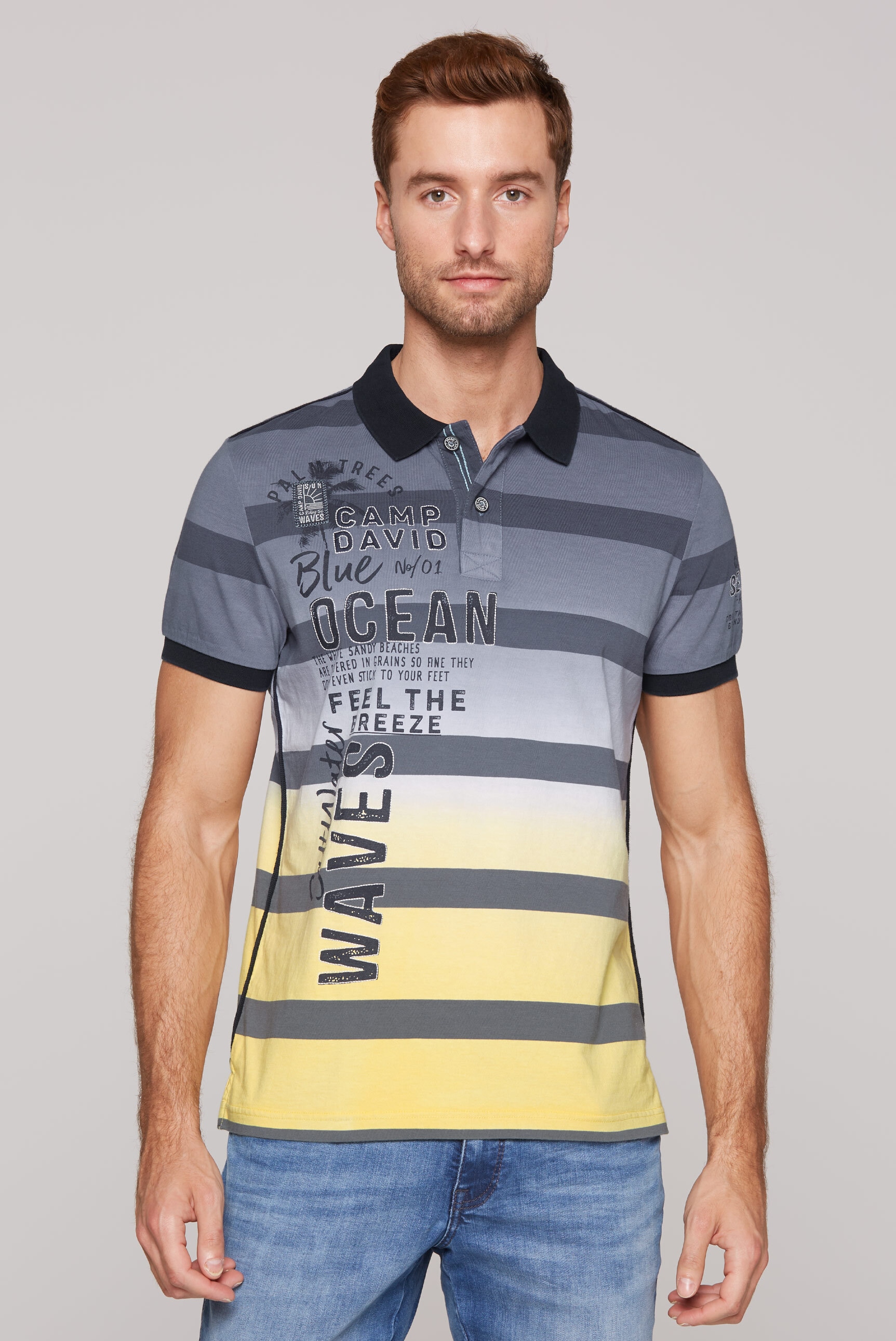 CAMP DAVID Poloshirt, aus Baumwolle günstig online kaufen
