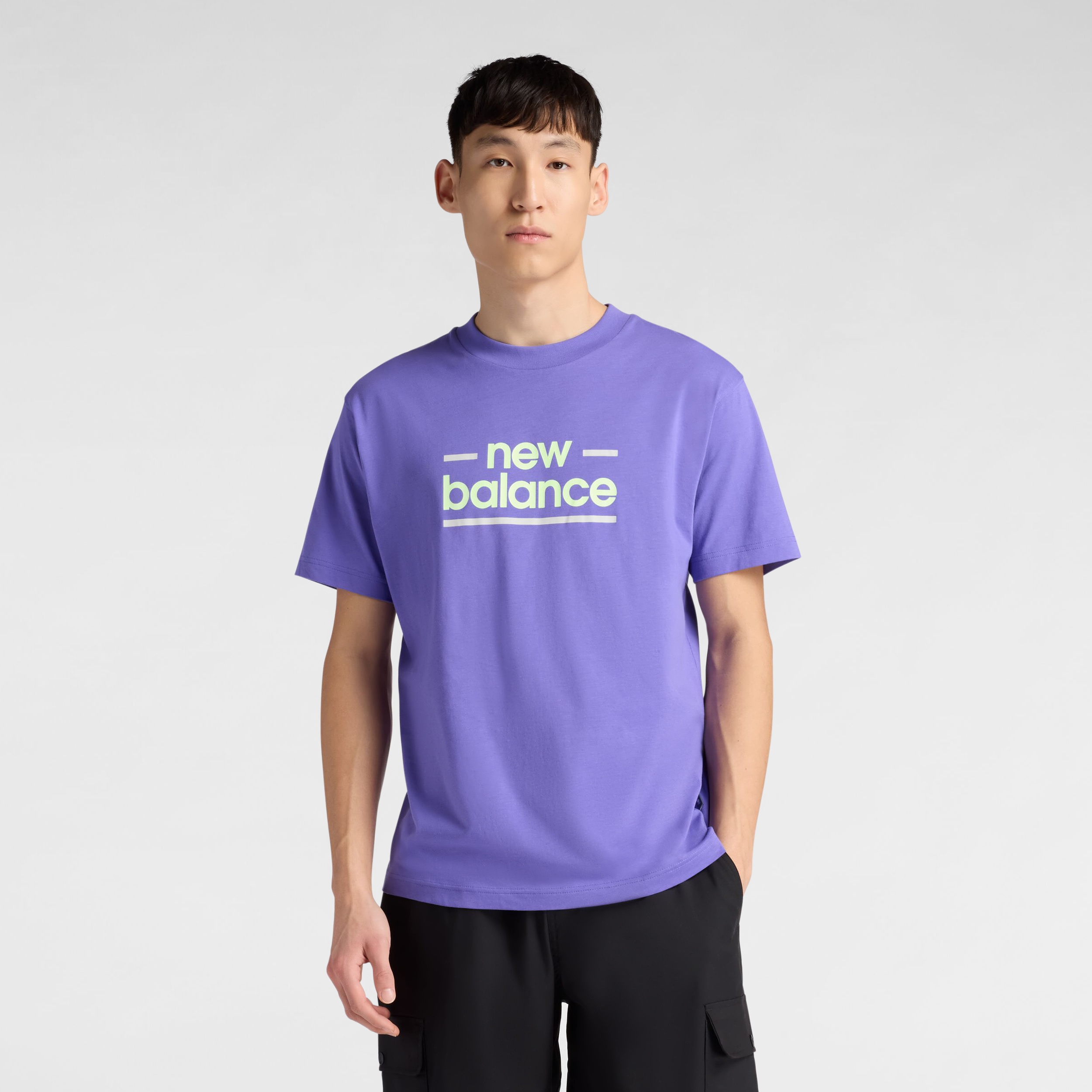 New Balance T-Shirt "MENS LIFESTYLE T-SHIRT" aus Baumwolle, für Erwachsene, in den Größen S bis XXL