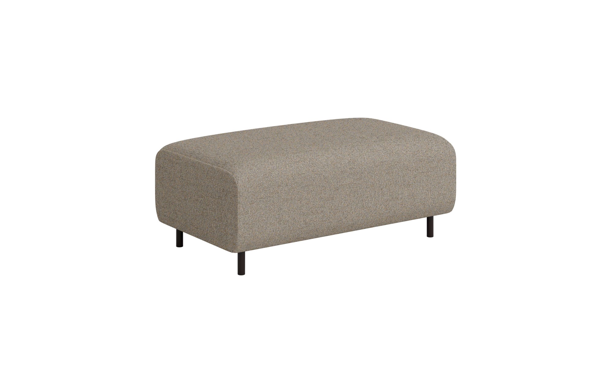Home affaire Polsterhocker »ARROS groß mit Wellenunterfederung, Maße B/T/H: 120/70/46 cm«, passend zur Serie, in hochwertiger Verarbeitung