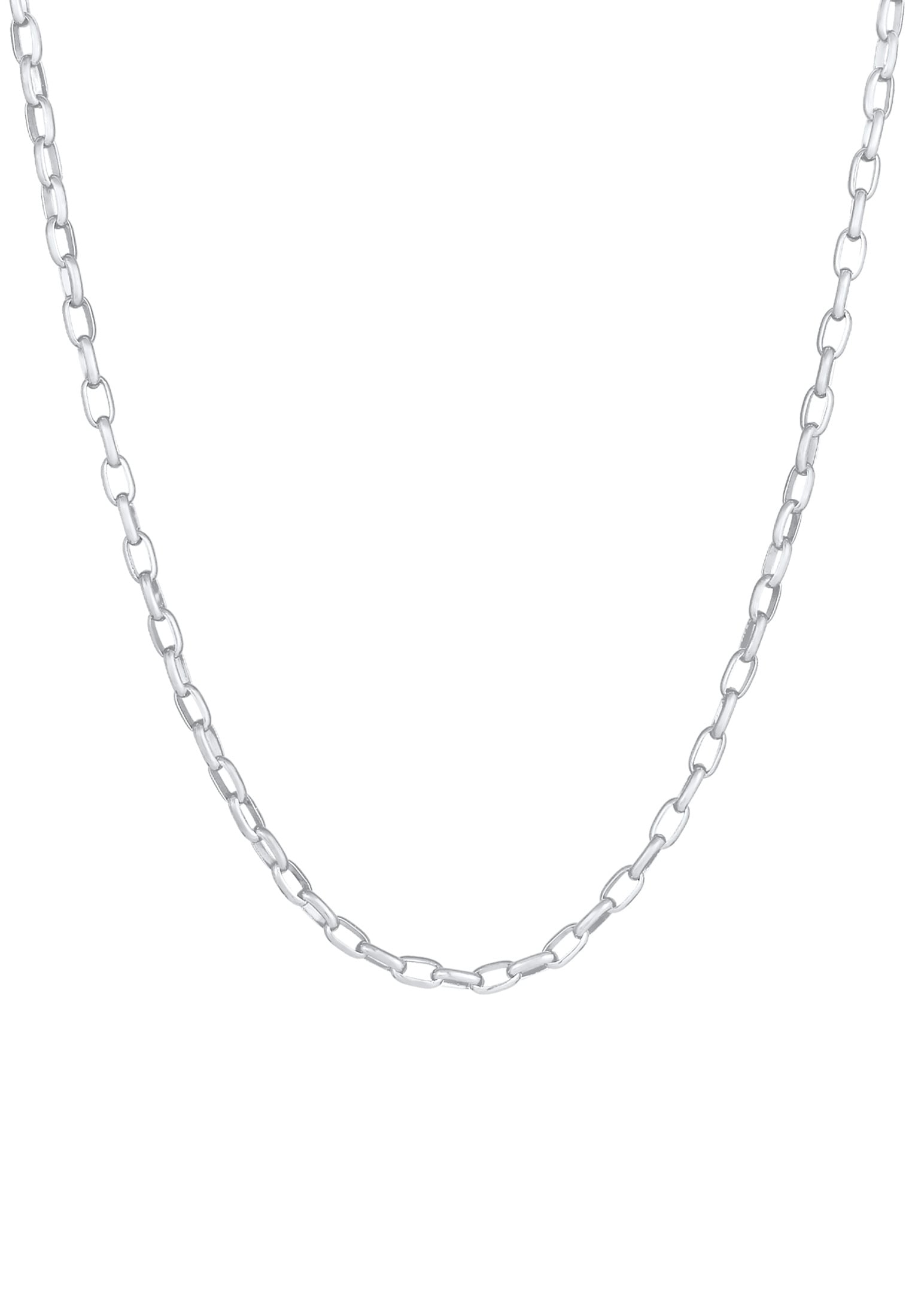 Kuzzoi Silberkette »Halskette Herren Ankerkette Oval 925 Silber«