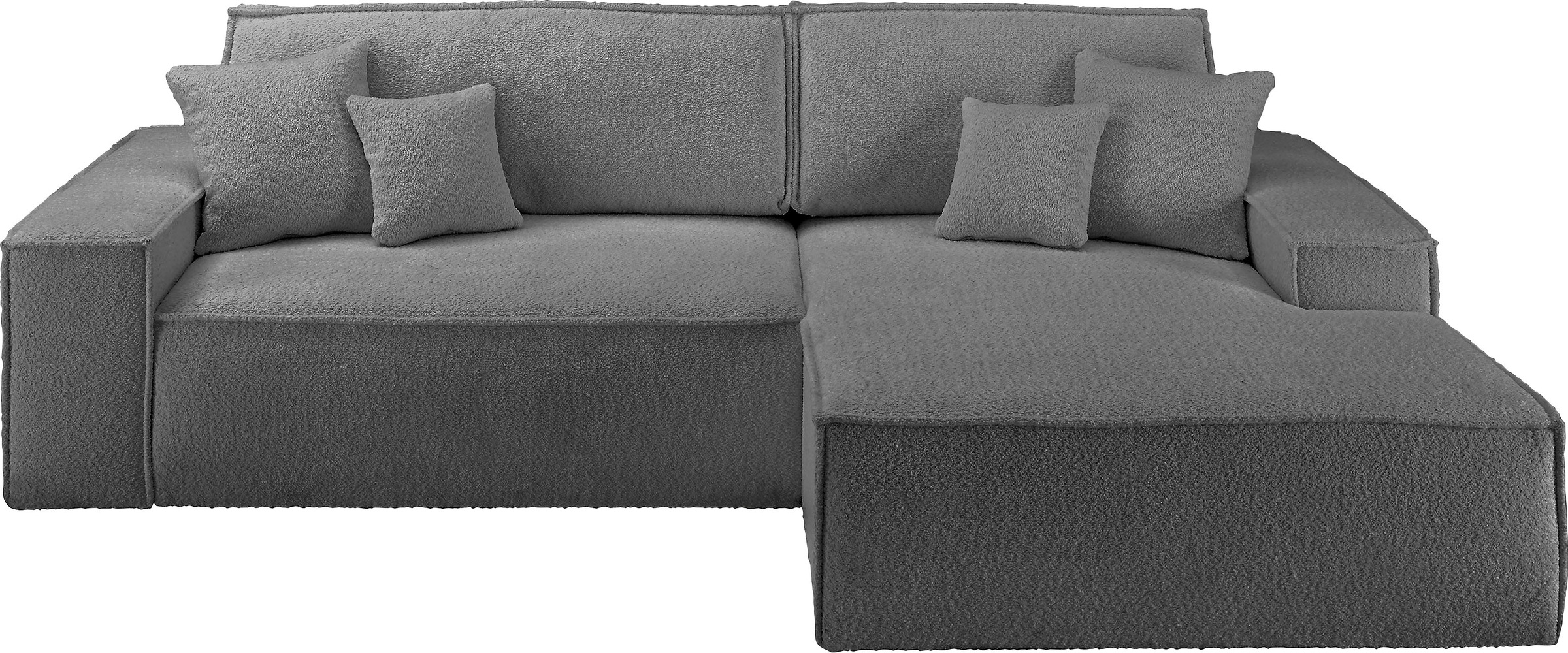 andas Ecksofa "FINNLEY Schlafsofa 267 cm, L-Form mit Schlaffunktion & Bettk günstig online kaufen