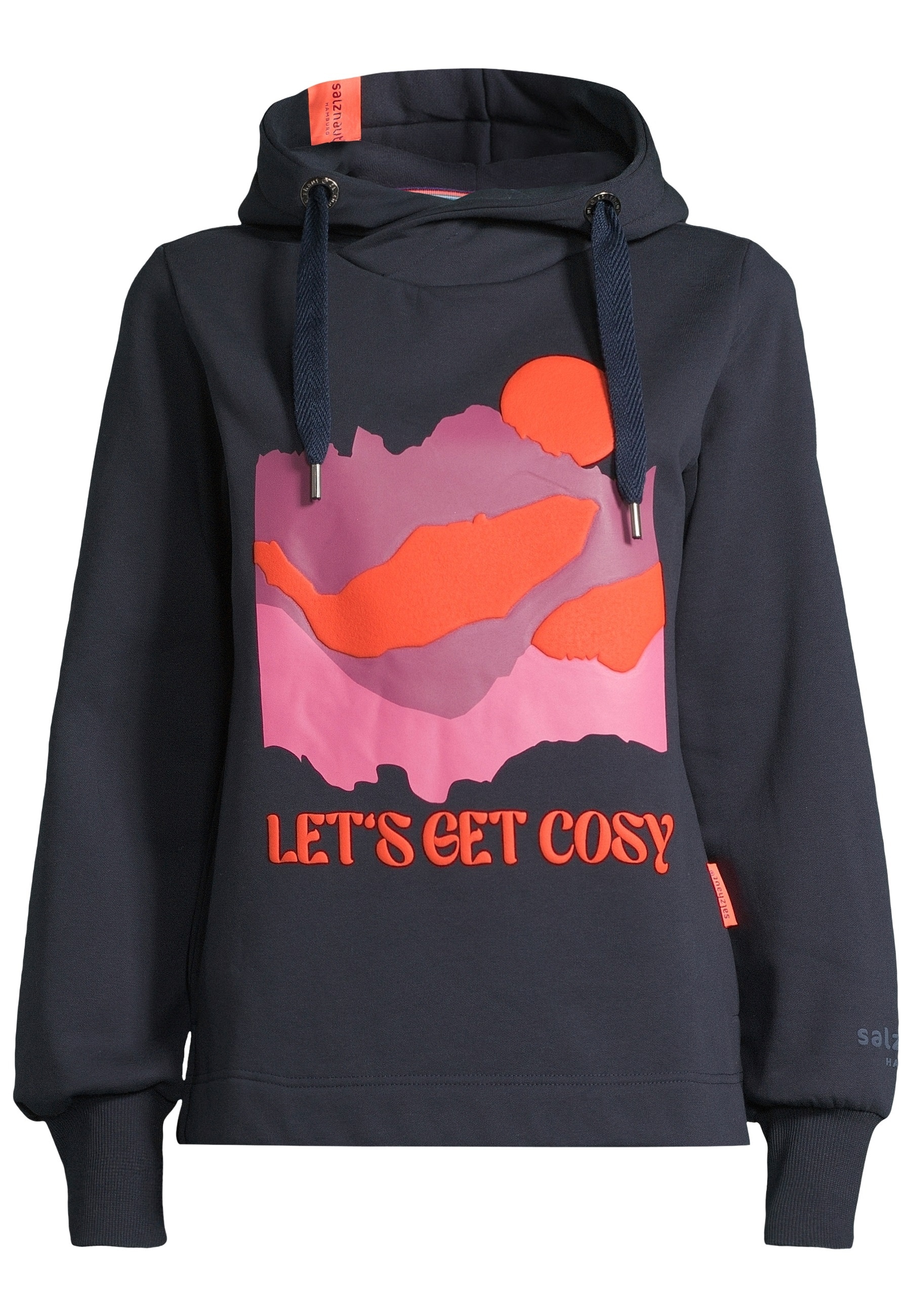 salzhaut Kapuzenpullover "Hoodie SABBELTRIENE"