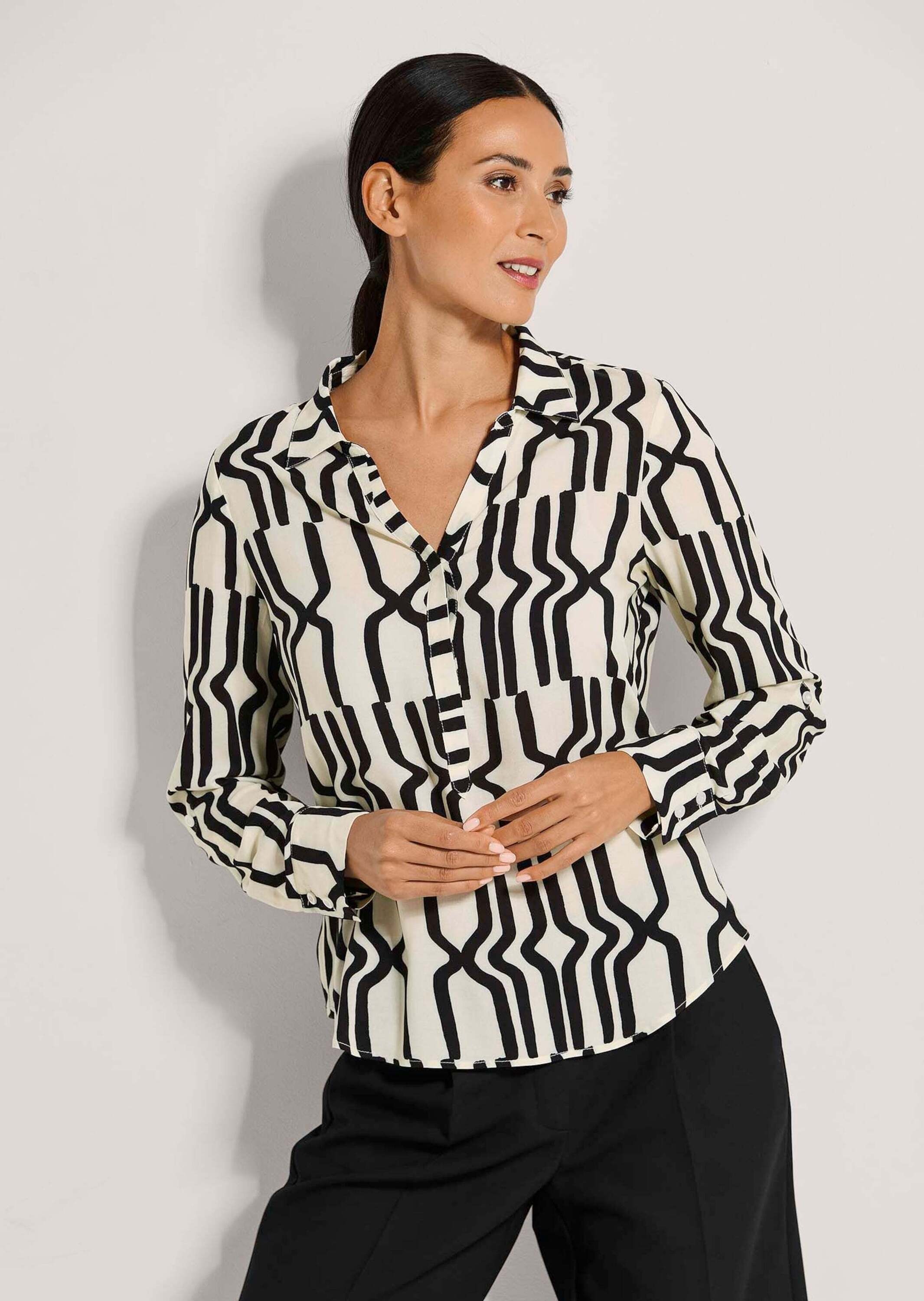 Thumbnail - MADELEINE Hemdbluse "Bluse Hemdbluse zum Schlüpfen"