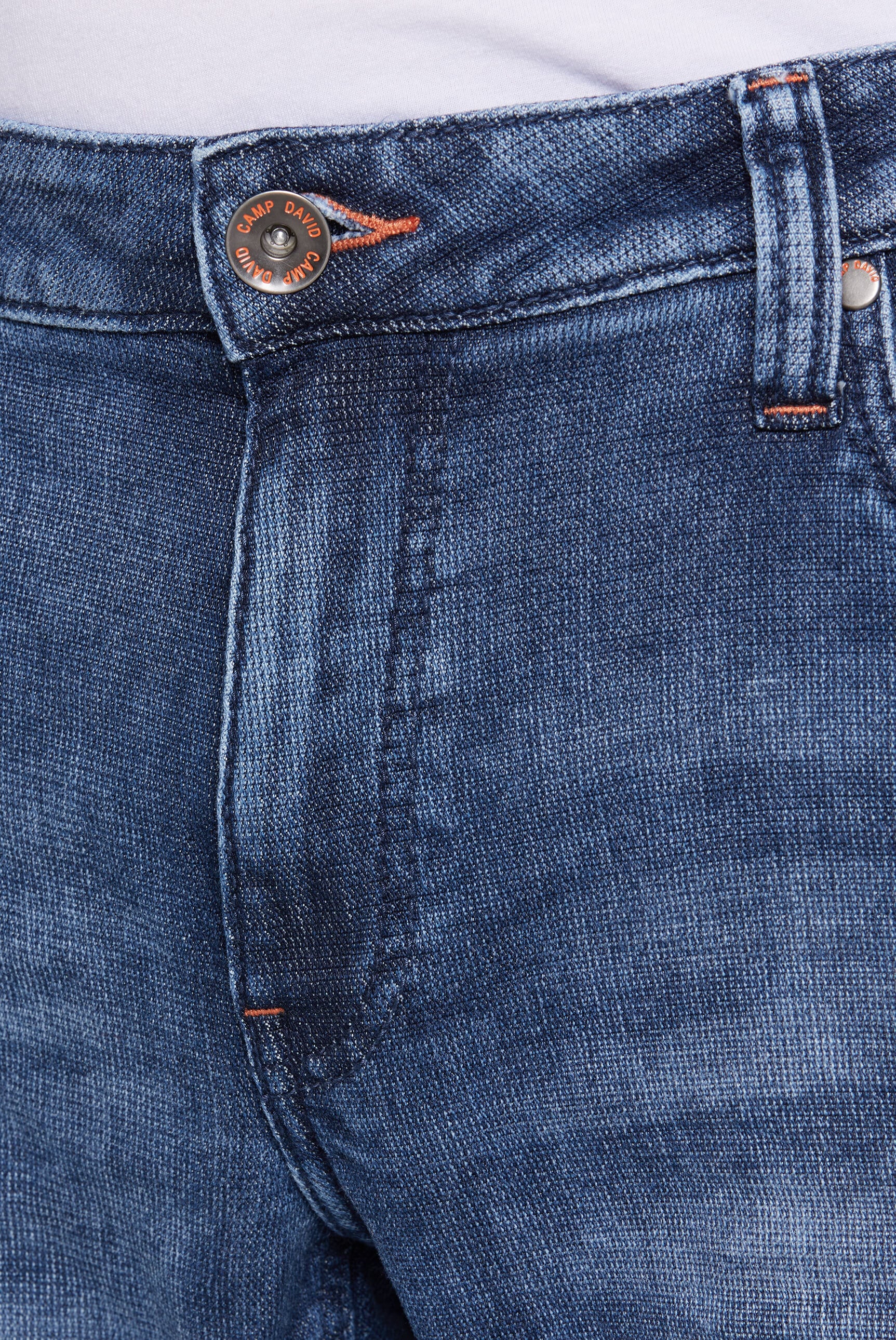 CAMP DAVID Jeansshorts, mit normaler Leibhöhe