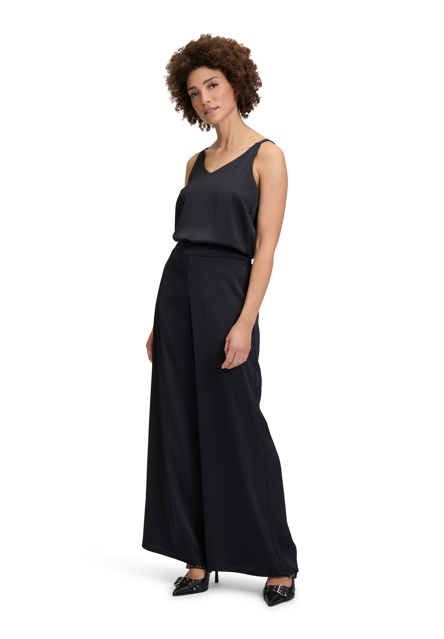 Vera Mont Satinbluse »Vera Mont Satin-Bluse mit V-Ausschnitt«