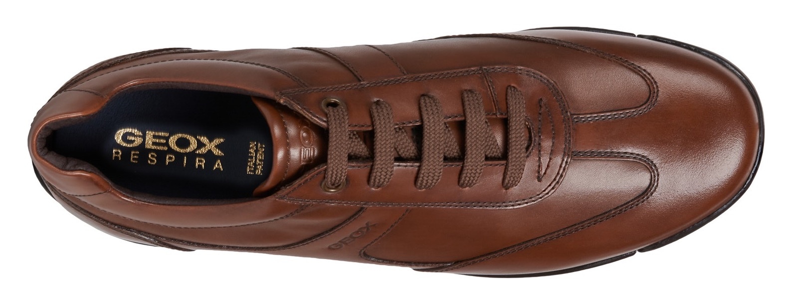 Geox Sneaker »Edgeware«  Schnrüschuh, Business Schuh mit Lederfutter