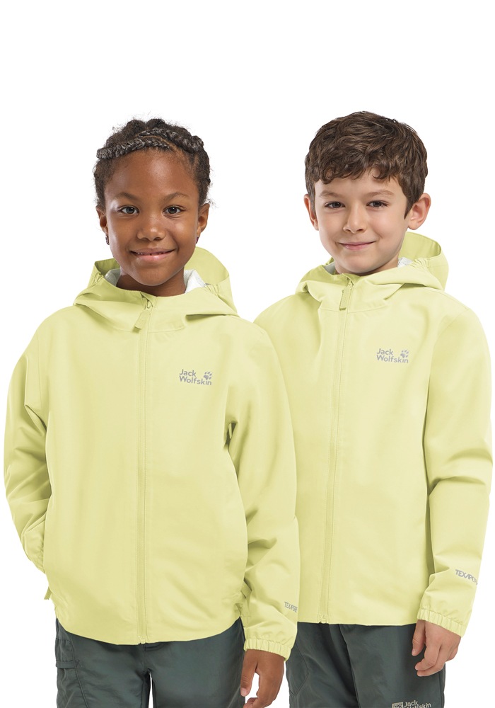 JACK WOLFSKIN Kinder Outdoorjacke "FLAZE JACKET K"daisy, Gr. 104, Obermaterial: 100% POLYESTER; Futter: 100% POLYESTER, Jacken
