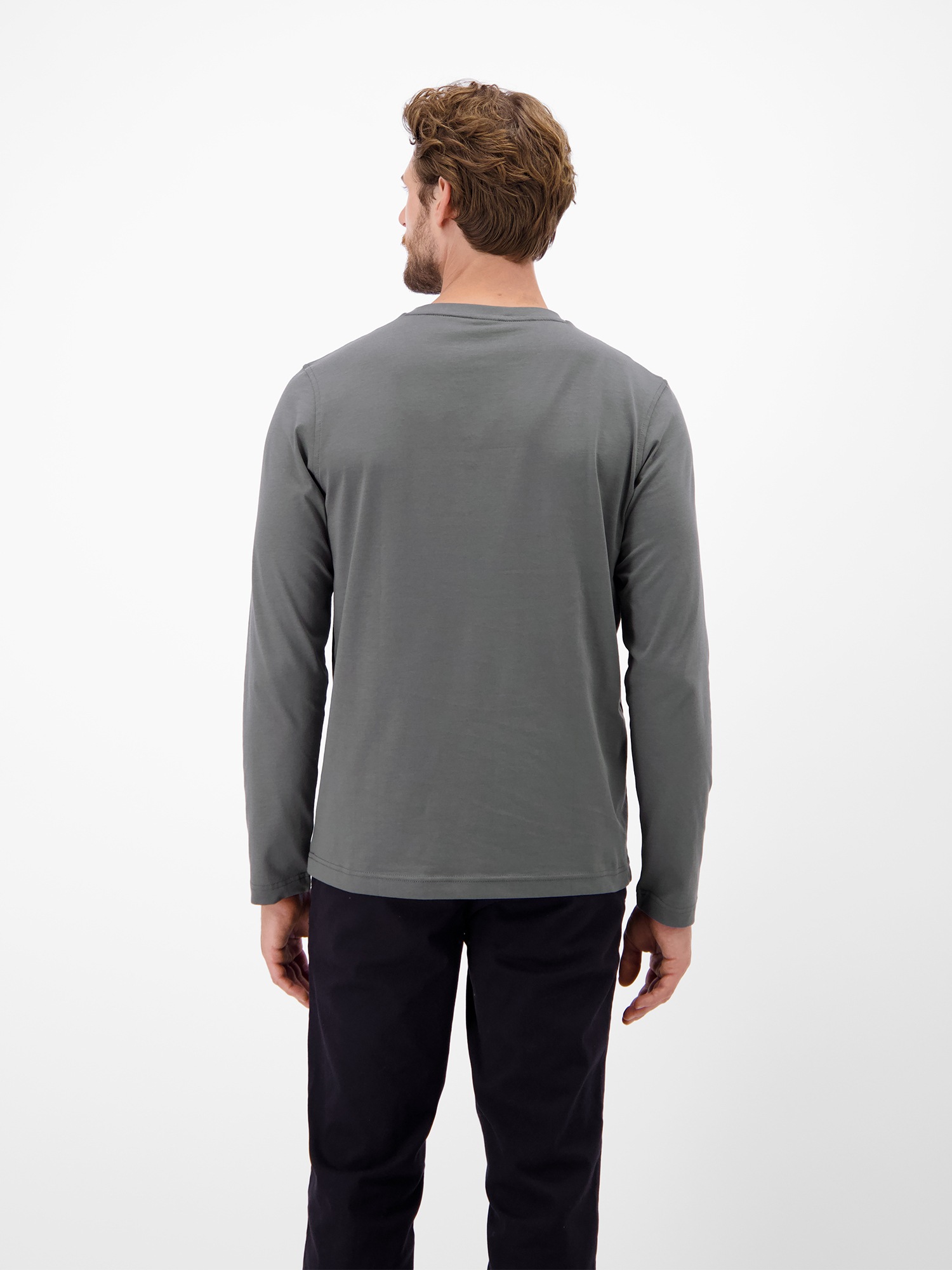 LERROS Longsweatshirt "LERROS Basic-Longsleeve" günstig online kaufen