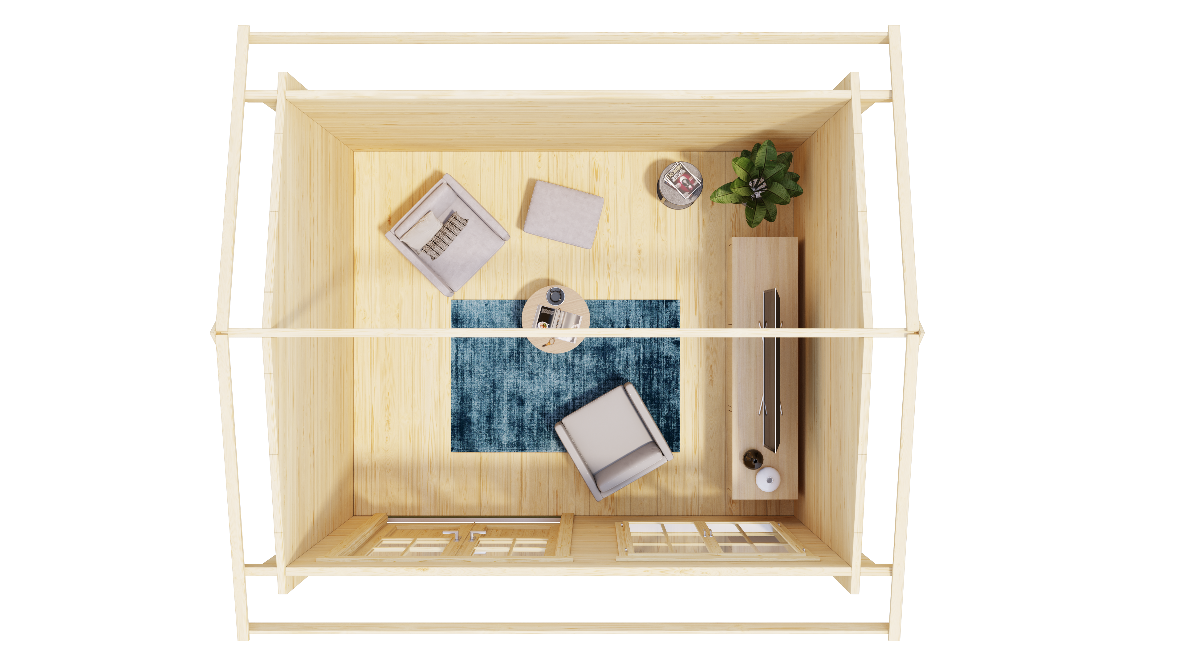 Thumbnail - Nordic Holz Gartenhaus "ALEX"