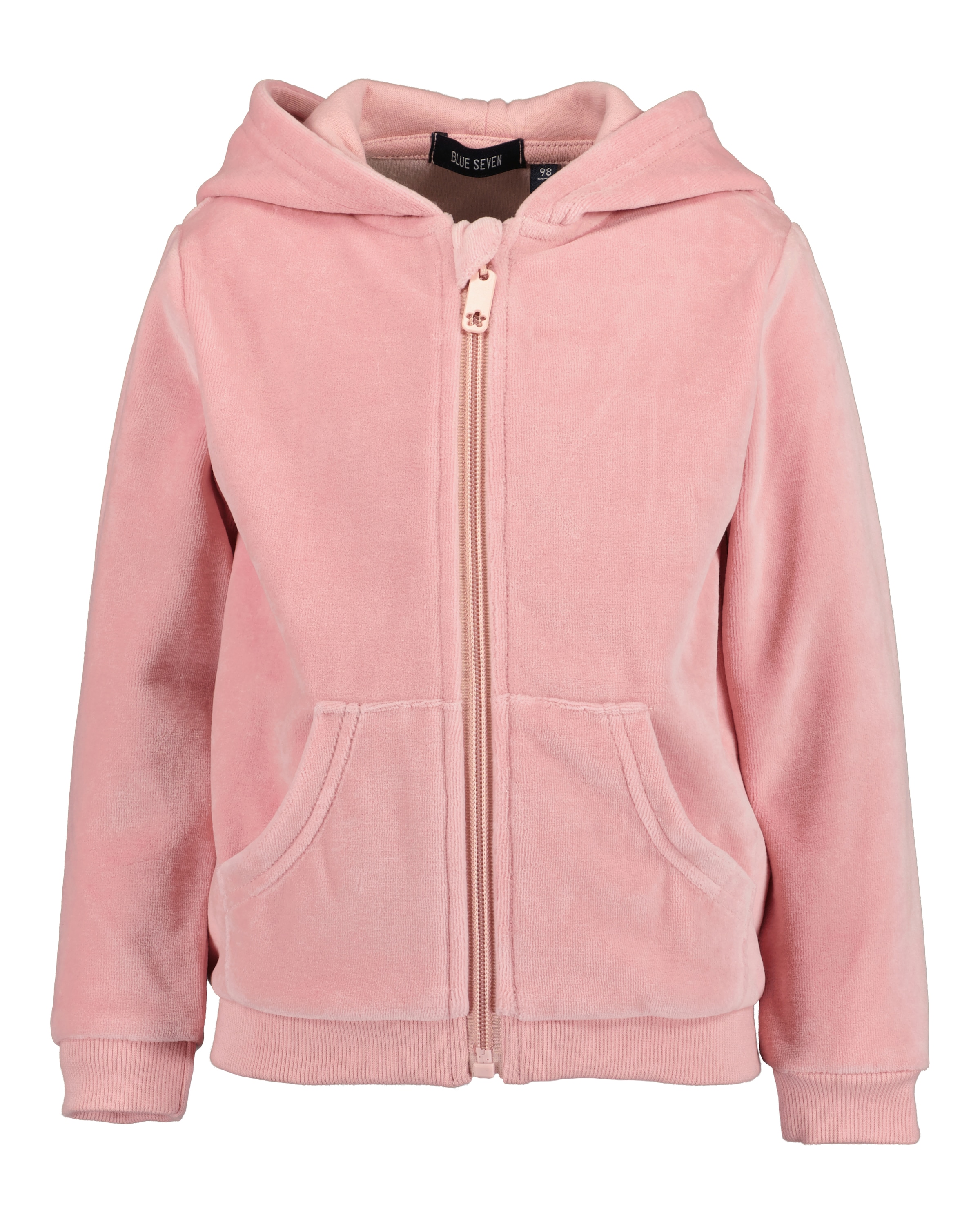 Blue Seven Sweatjacke »Blue Seven Mädchen Nicki-Jacke SOFT FLOWER«