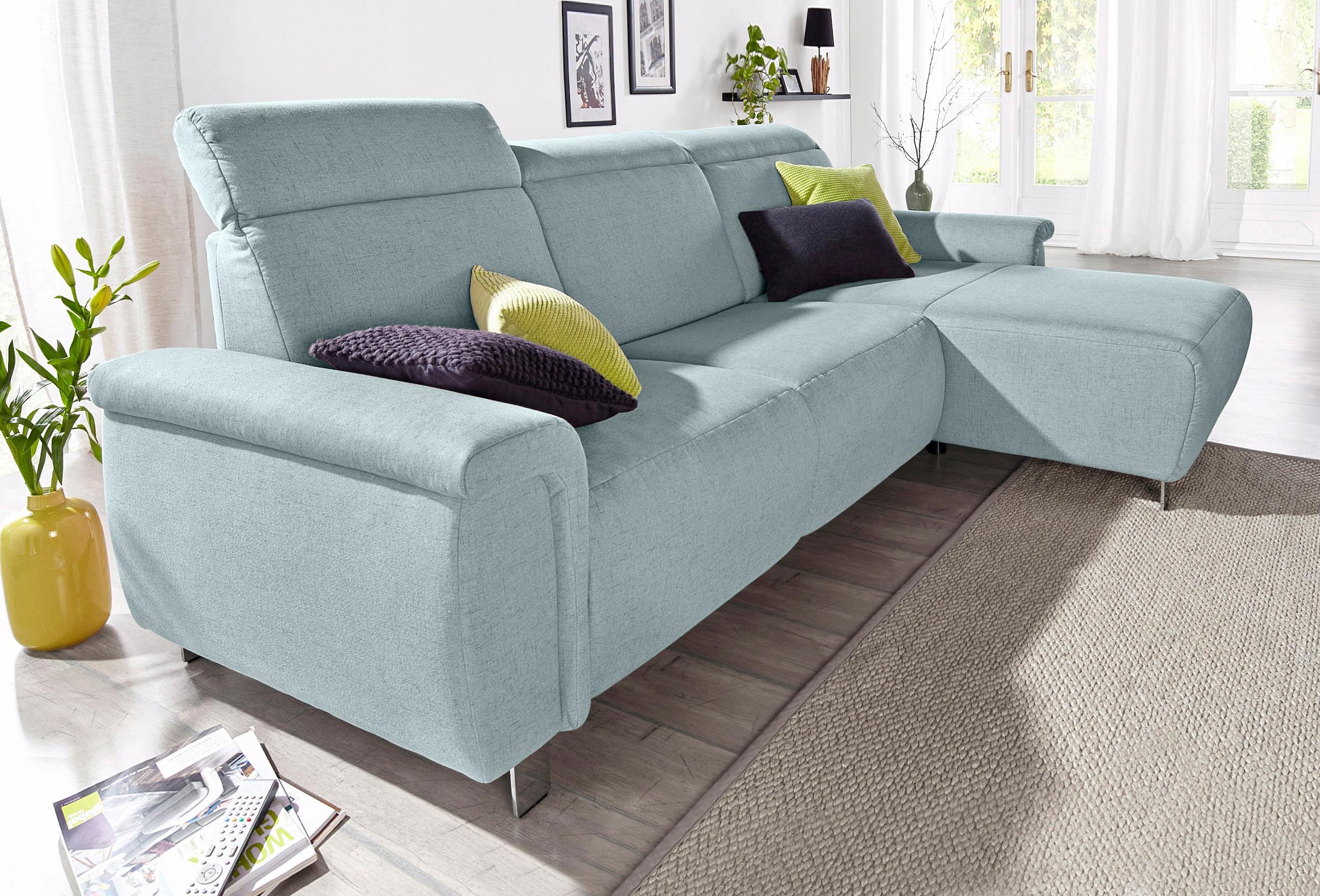 Ecksofa »Township L-Form«, wahlweise mit elektrischer Wallfree-Funktion