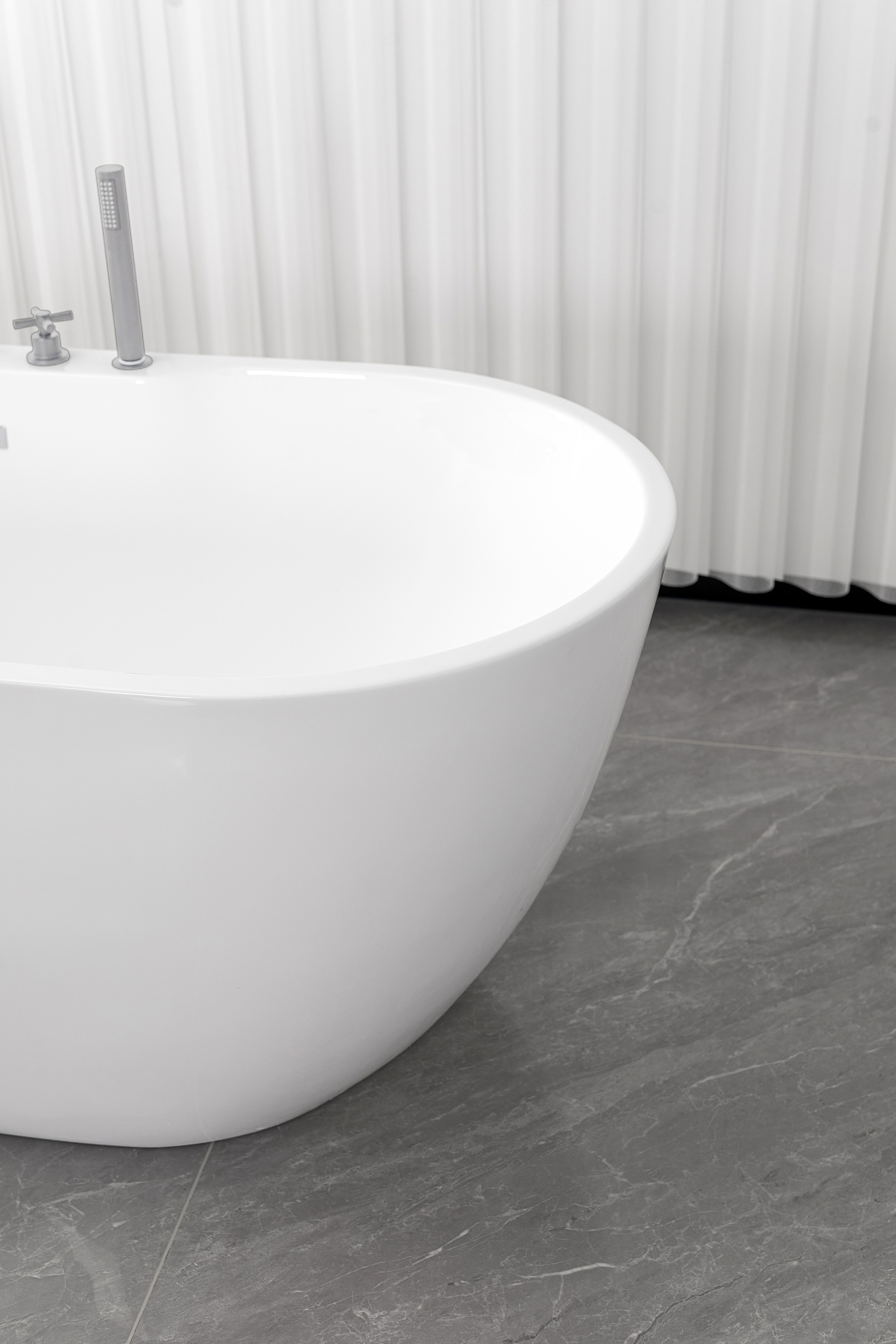 Sanotechnik Badewanne »ARUBA«, 170x75x58 cm, inklusive chromfarbener Armatur
