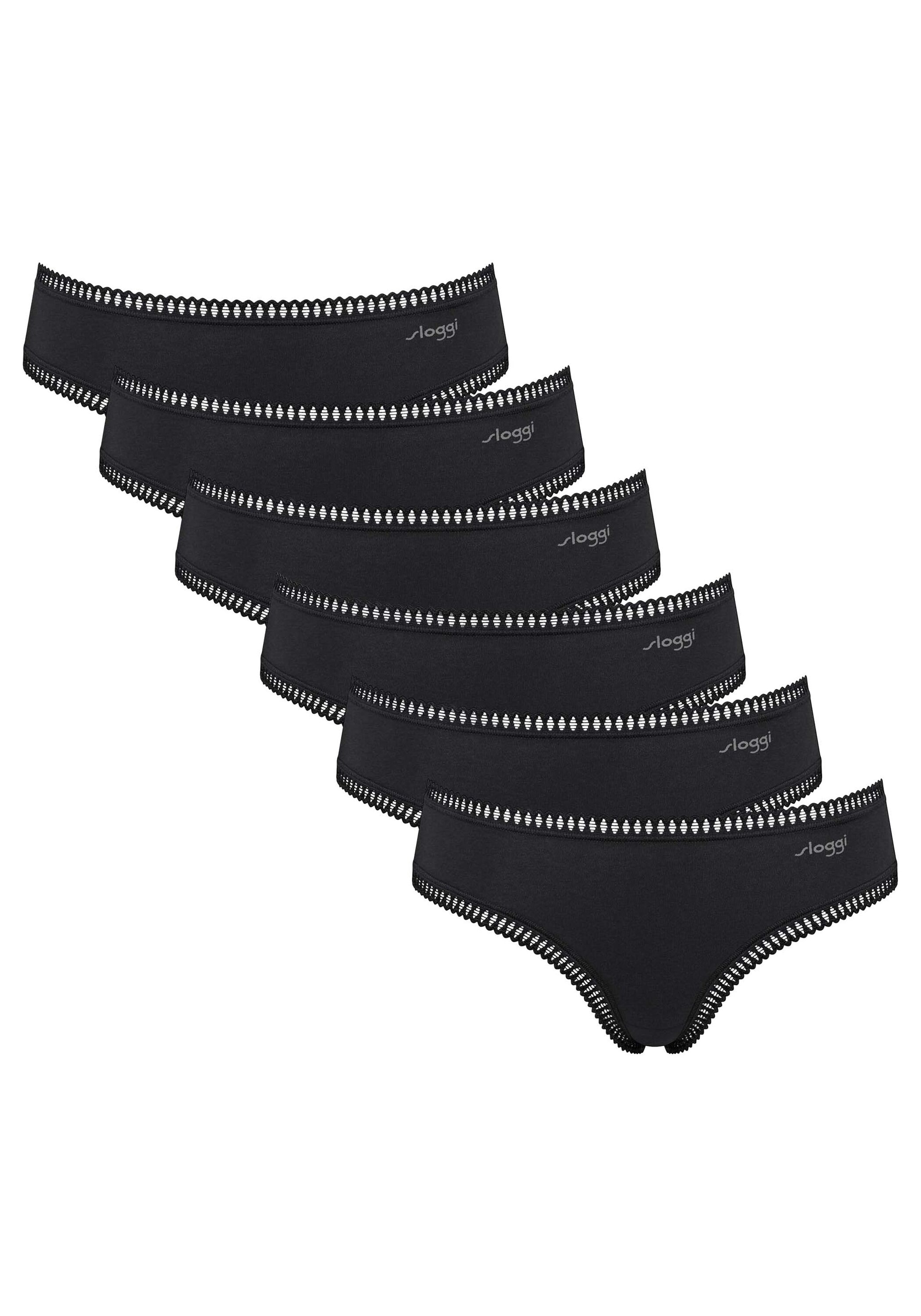 sloggi Slip "Slip GO Crush Hipster C6P 6er Pack"