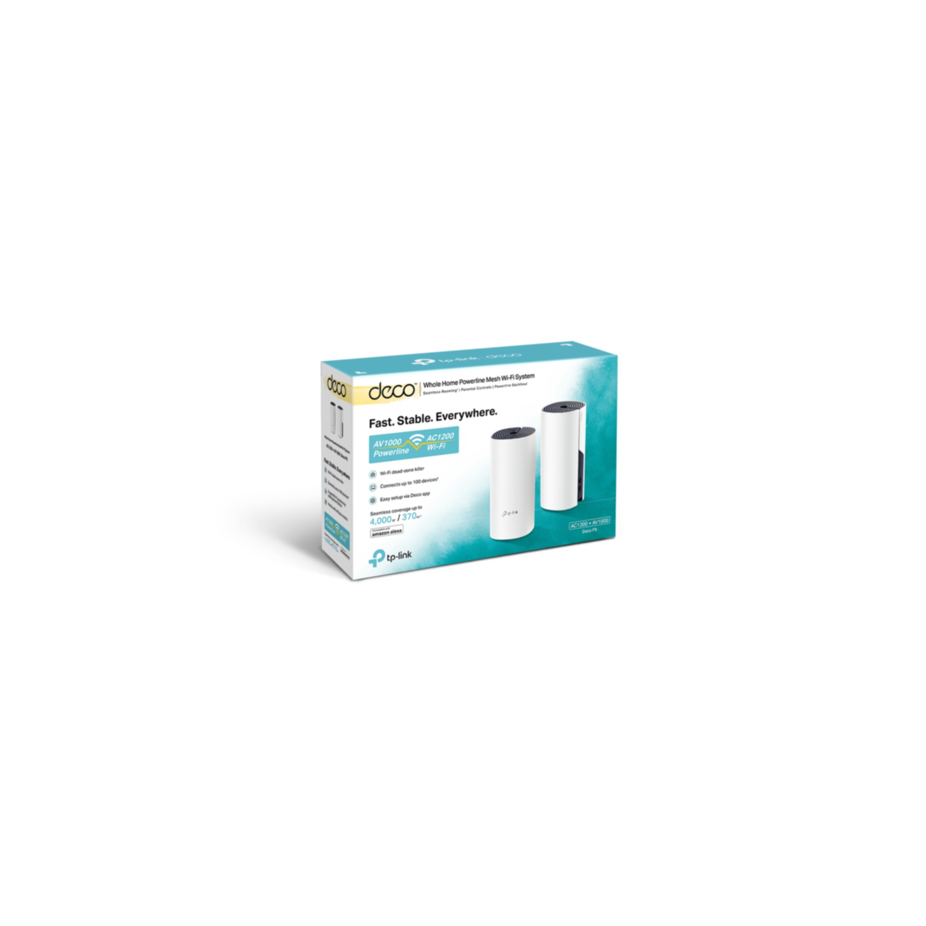 TP-Link WLAN-Repeater »AC1200 + AV1000 Whole Home Hybrid Mesh Wi-Fi System, 2er Pack«