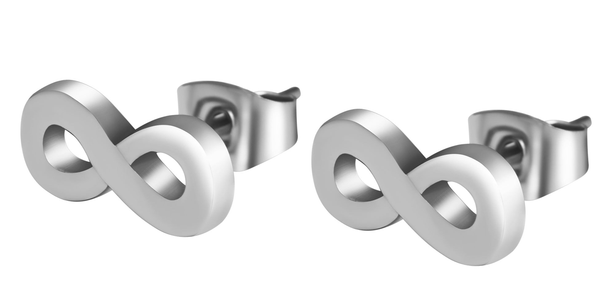 Adelia´s Paar Ohrhänger "Damen Ohrringe – Ohrstecker Unendlichkeitszeichen günstig online kaufen