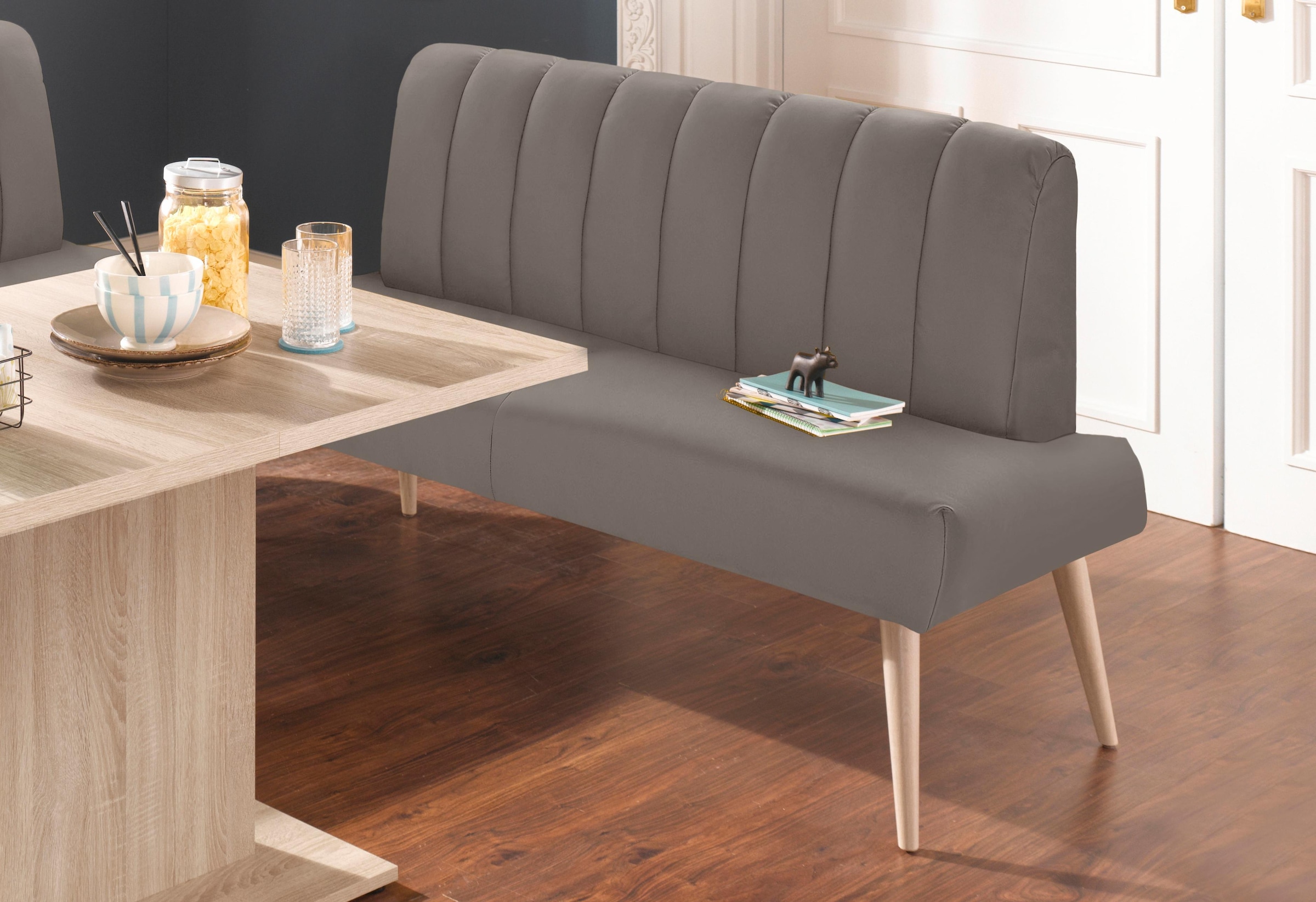 MCA furniture Polsterbank »Arco«, (1 belastbar bis 280 in St.), BAUR verschiedenen | Kunstleder, Breiten kg, kaufen