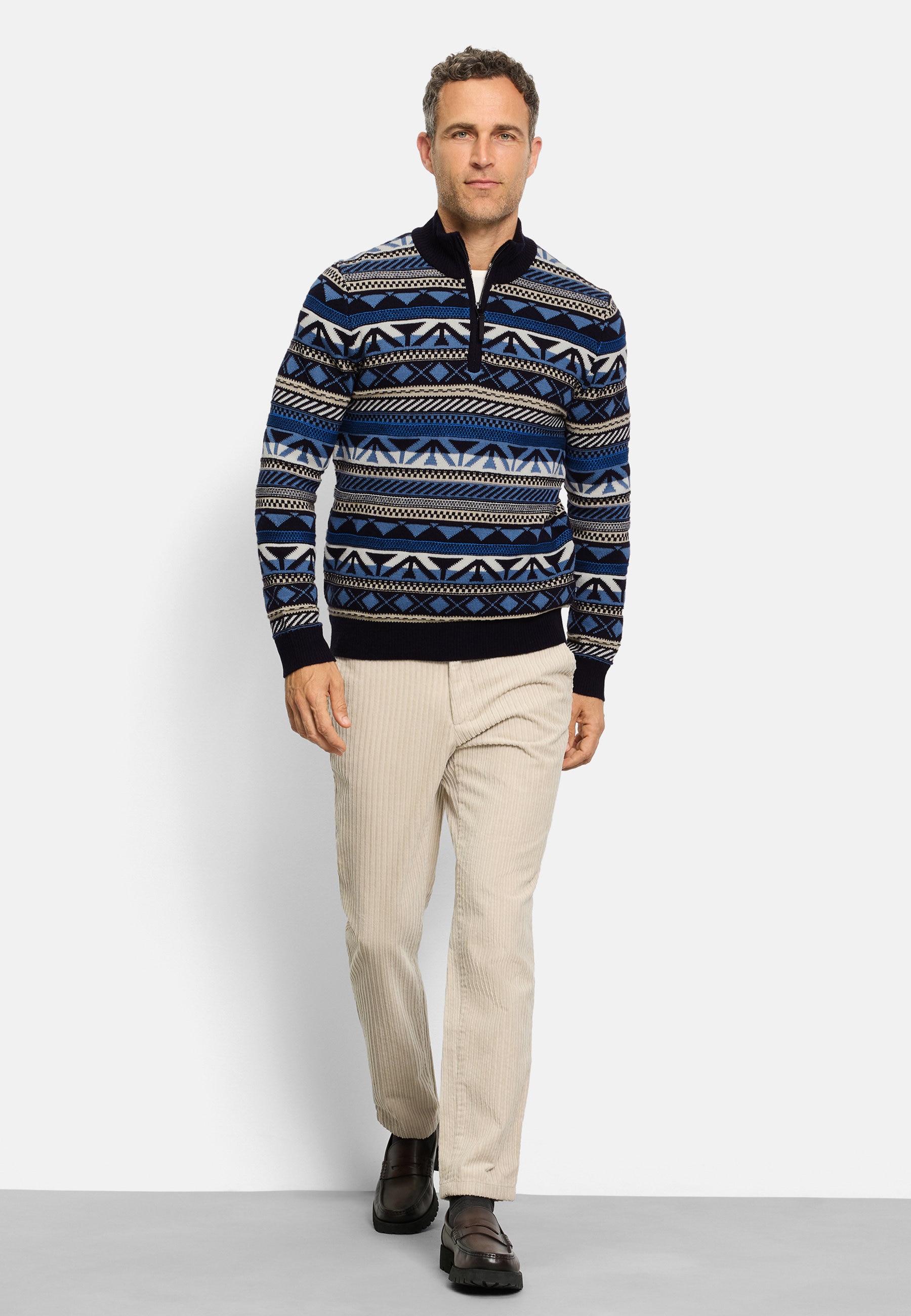 OLYMP Troyer »OLYMP Casual Strick«