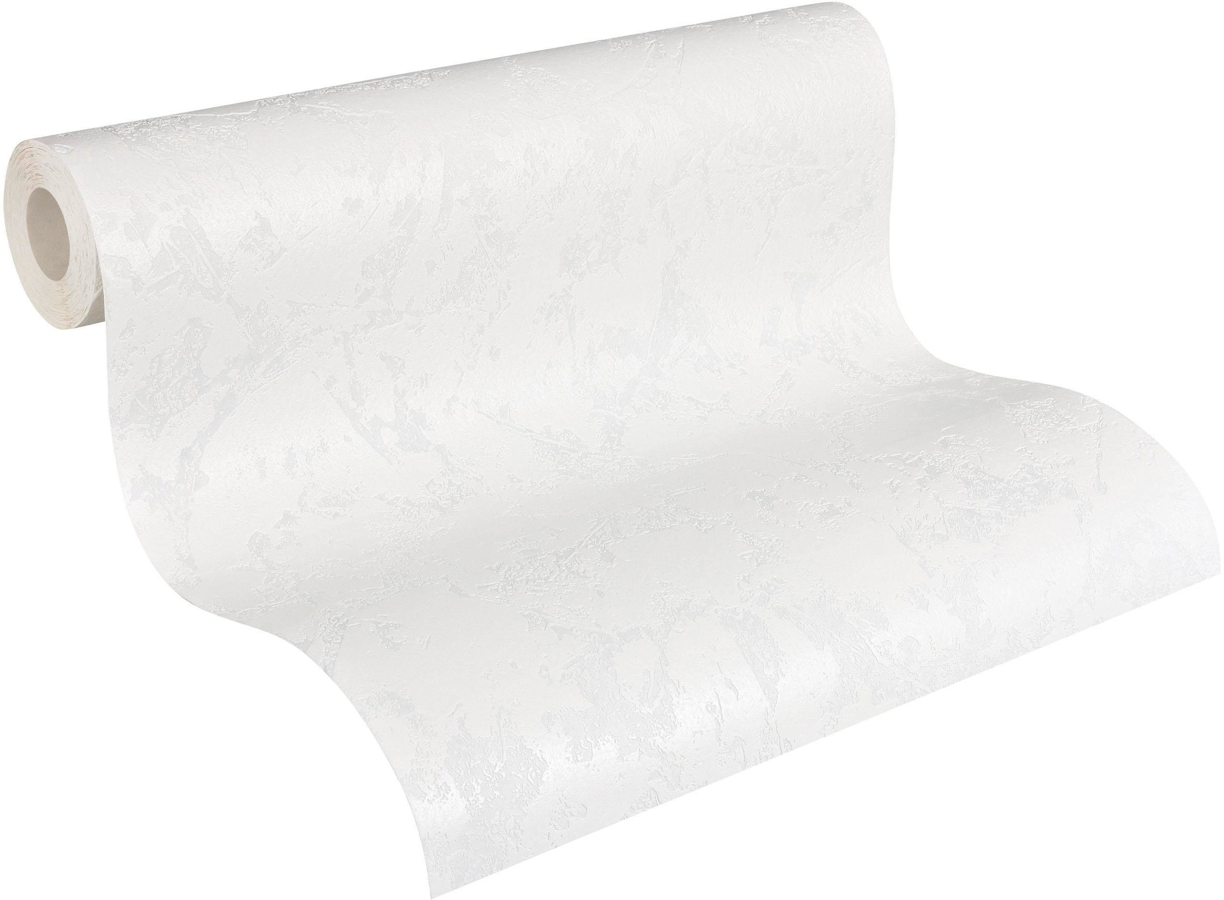 A.S. Création Vliestapete »Meistervlies« einfarbig | uni | unifarben leicht strukturiert Unitapete Überstreichbar matt leicht strukturiert Uni Tapeten Design