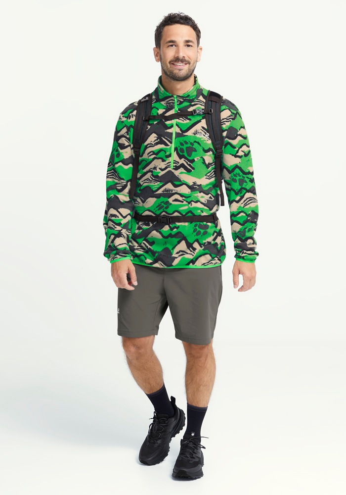 Jack Wolfskin Stehkragenpullover »PAW ERA 100 PRINT HZ M«