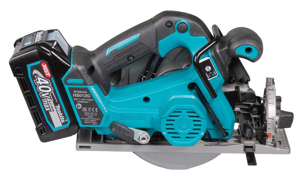 Makita Akku-Handkreissäge »HS012GD201«, inkl. 2 Akkus und Schnellladegerät