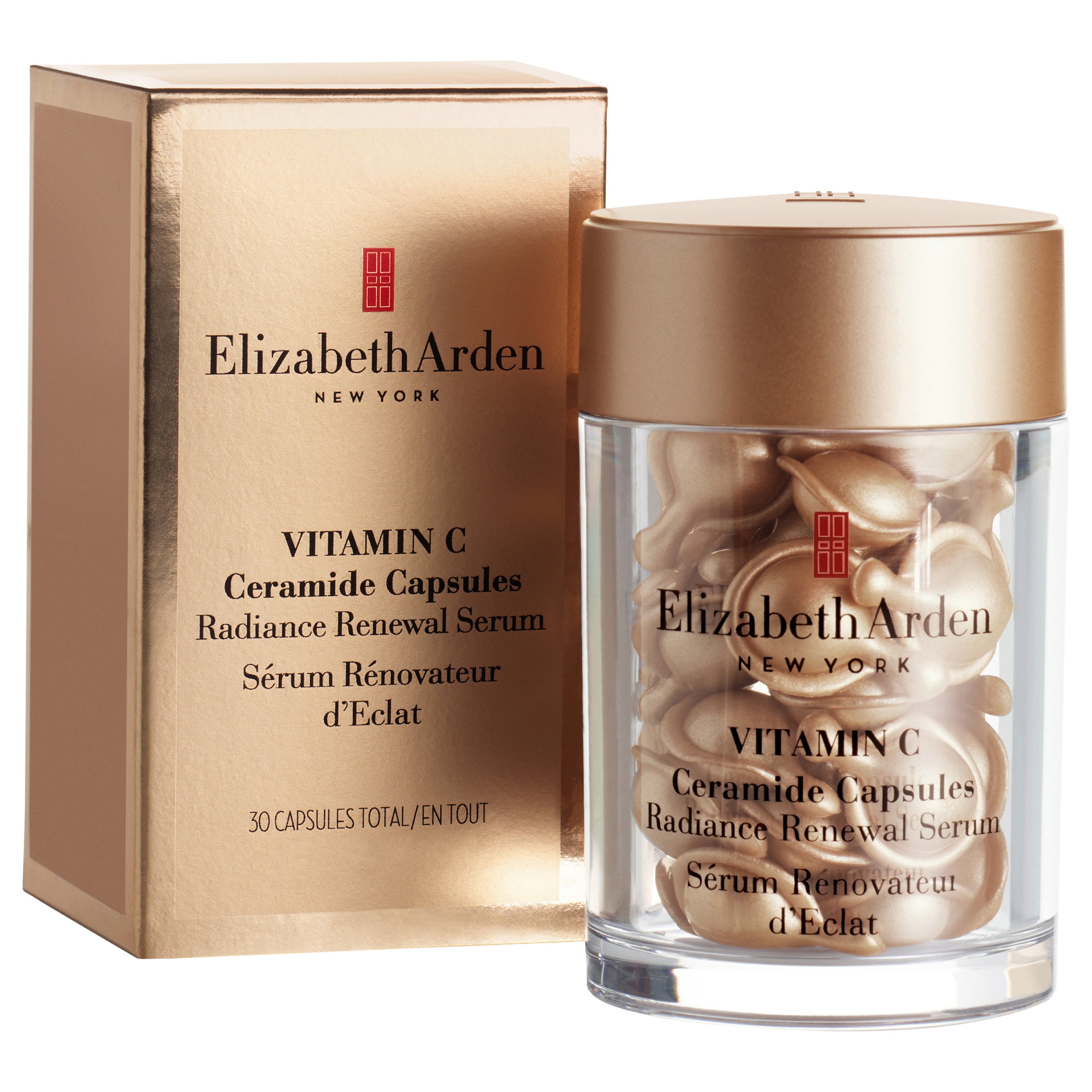 Elizabeth Arden Gesichtsserum »VITAMIN C CERAMIDE CAPSULES RADIANCE RENEWAL« mit Ceramiden und Vitamin C, in Kapselform