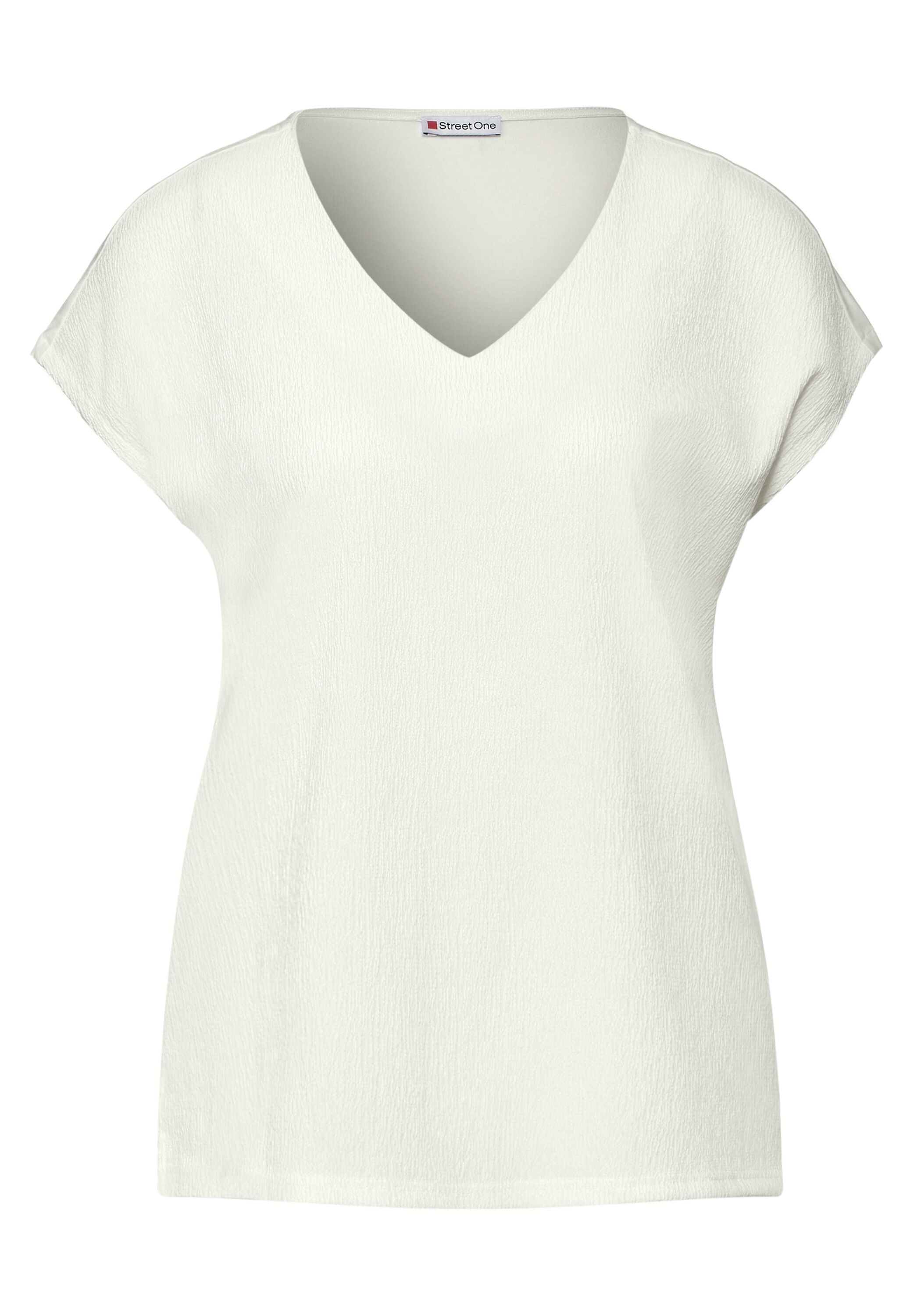 STREET ONE V-Shirt, aus softer Viskose