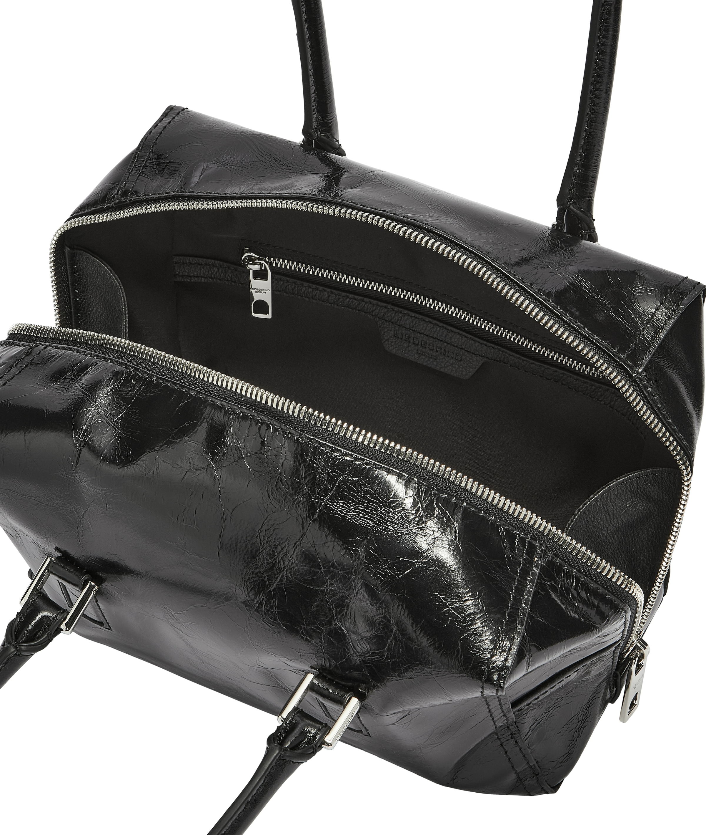 Liebeskind Berlin Henkeltasche »Satchel S KAYLA ARCHIVE LACK DISTRESSED«, Handtasche, Henkeltasche, Tasche Damen