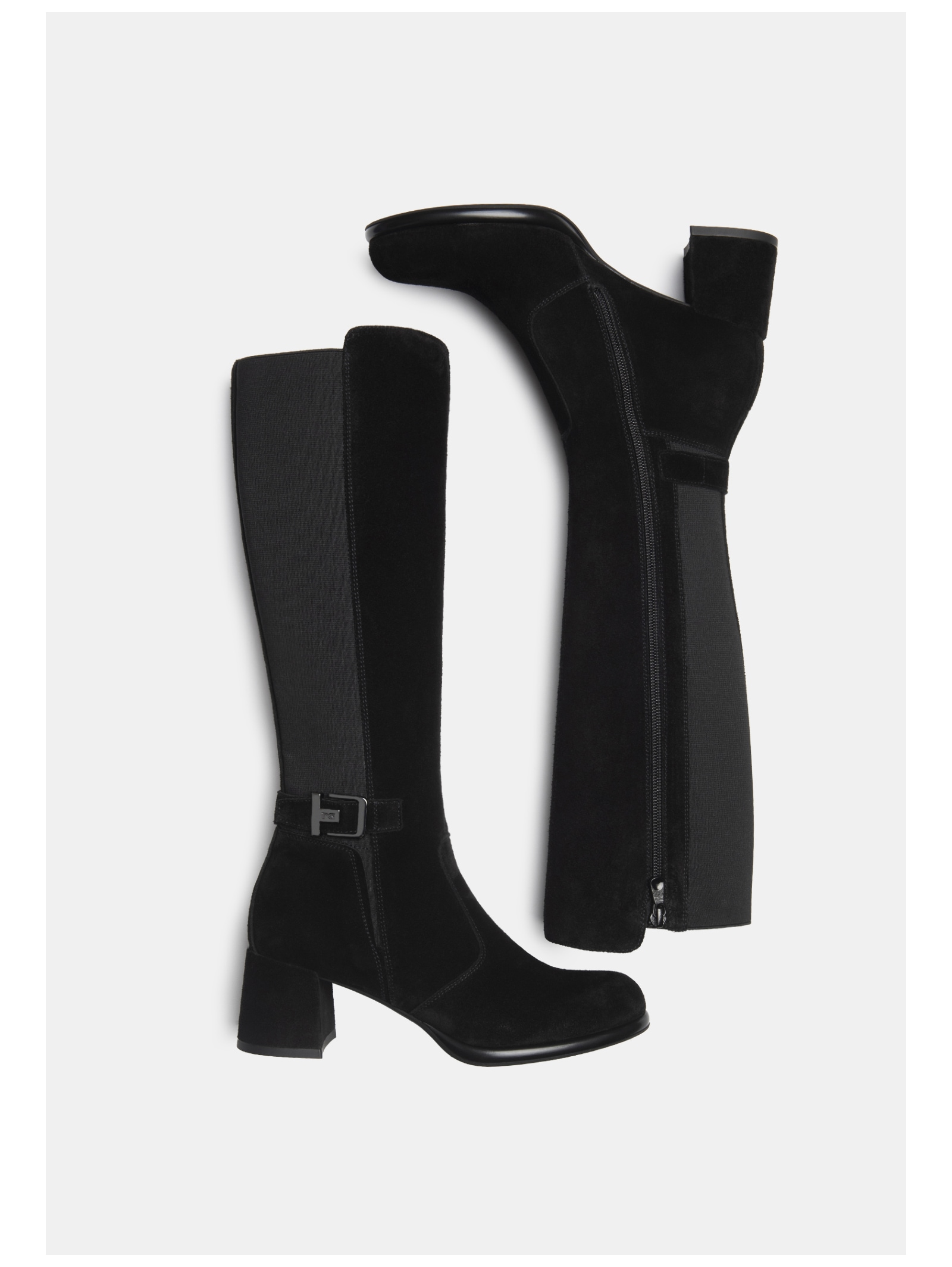 Nero Giardini Overkneestiefel »Nero Giardini Stiefel Leder/Textil«