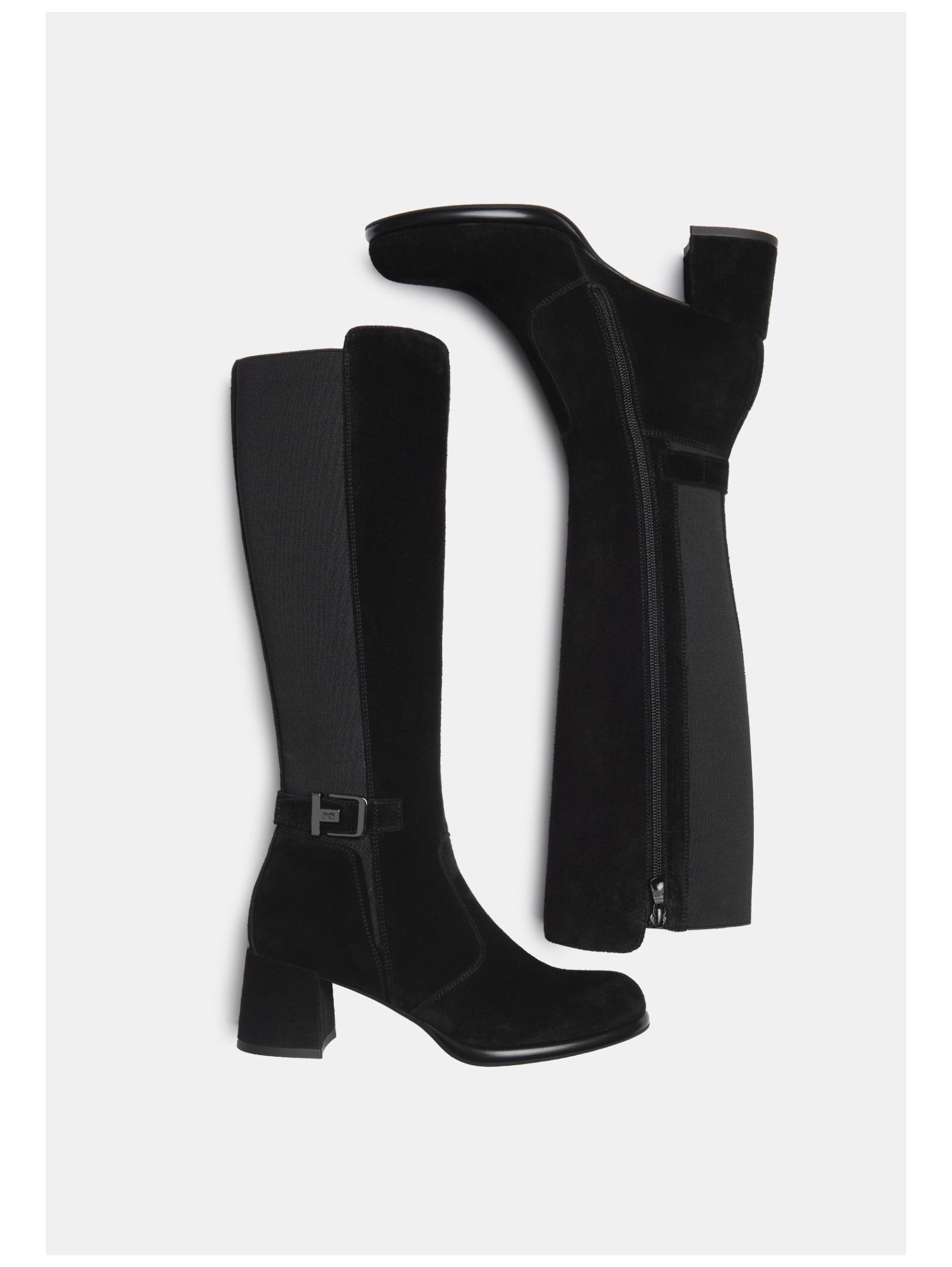 Thumbnail - Nero Giardini Overkneestiefel "Nero Giardini Stiefel Leder/Textil"