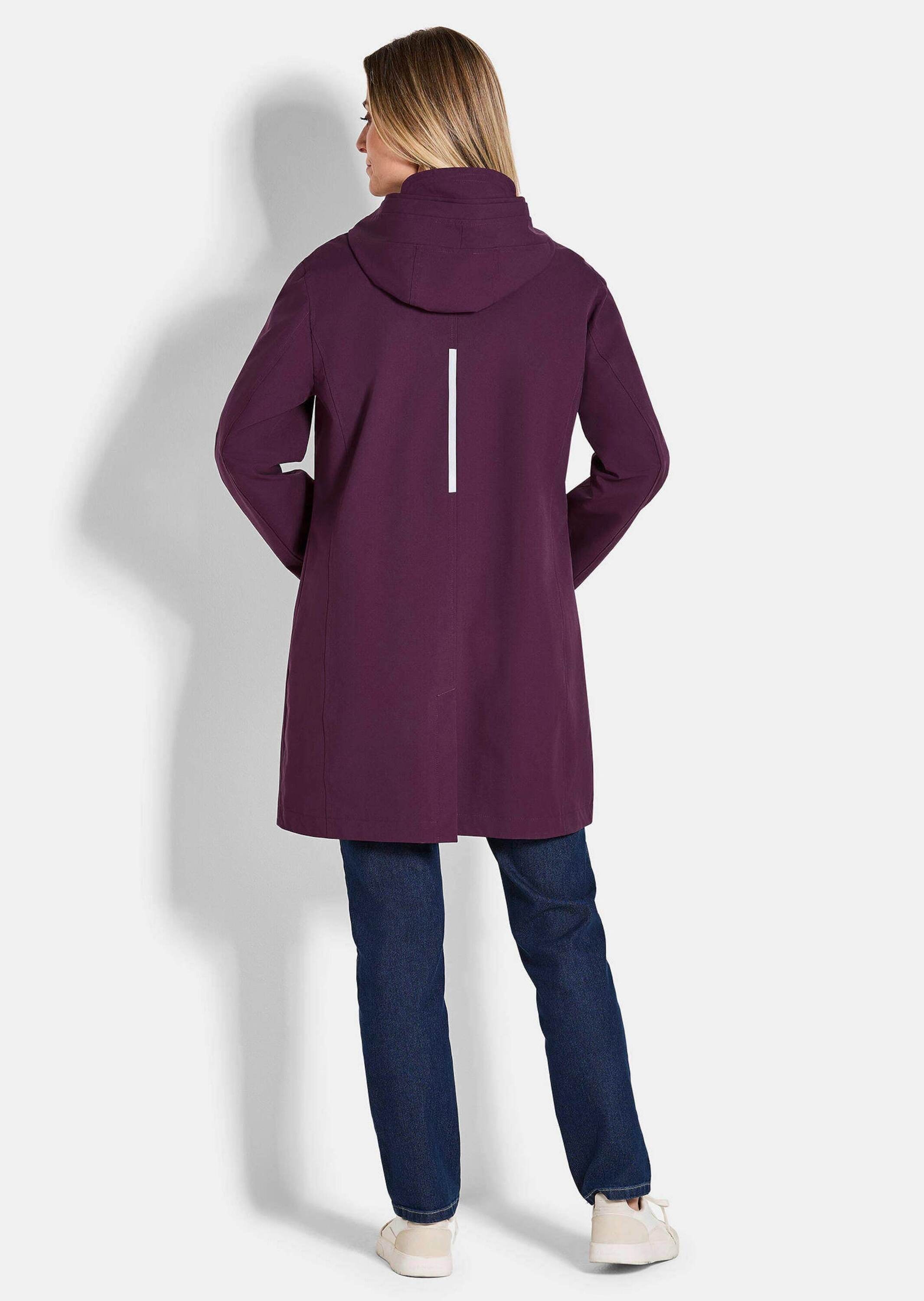 GOLDNER Funktionsjacke »Kurzgröße Wasserdichte Funktionsjacke mit Reflektoren«