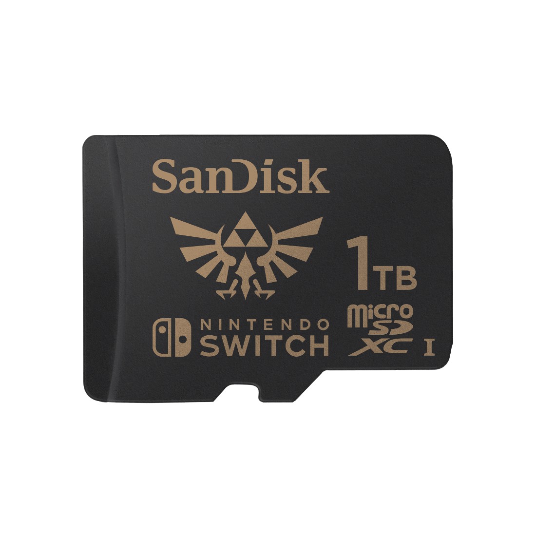 SANDISK Speicherkarte "microSDXC Extreme, Nintendo licensed Zelda Edition", 1000 GB, schwarz, Speicherkarten