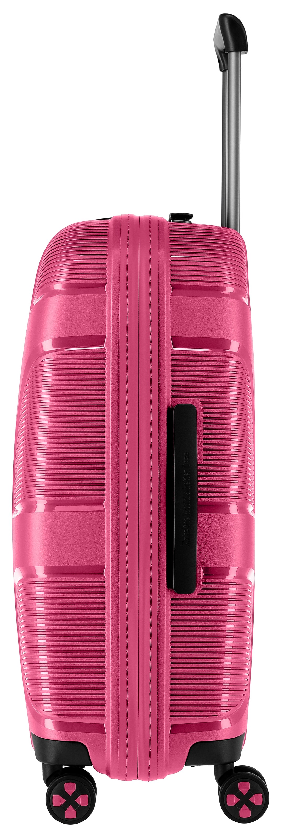 Thumbnail - IMPACKT Hartschalen-Trolley "IP1, verschiedene Größen und Farben" 73 l 4 Rollen Hartschalen-Koffer vegan Koffer Reisegep...