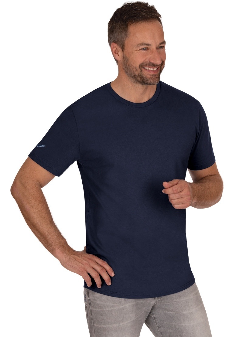 Trigema T-Shirt »TRIGEMA T-Shirt mit großem BAUR ▷ | Affen-Aufdruck« für