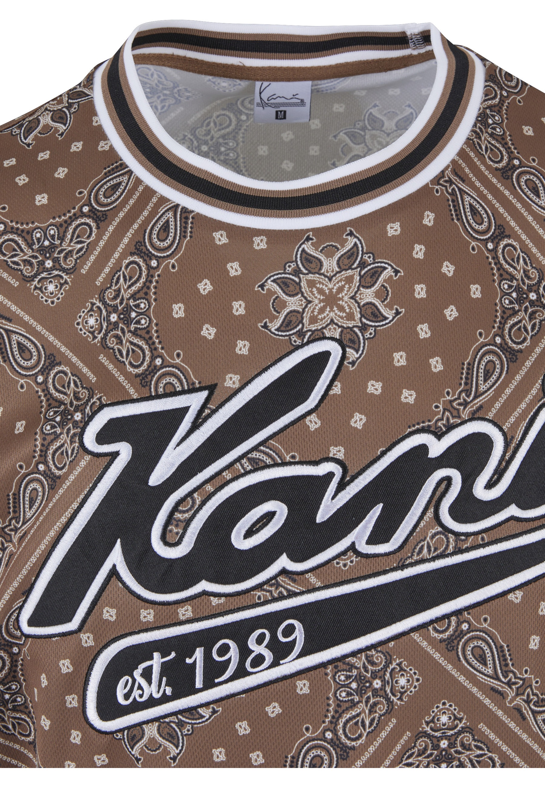 Thumbnail - Karl Kani T-Shirt "Karl Kani Herren KM232-008-3 Unisex KK Varsity Paisley Mesh Tee" 1 Stk.